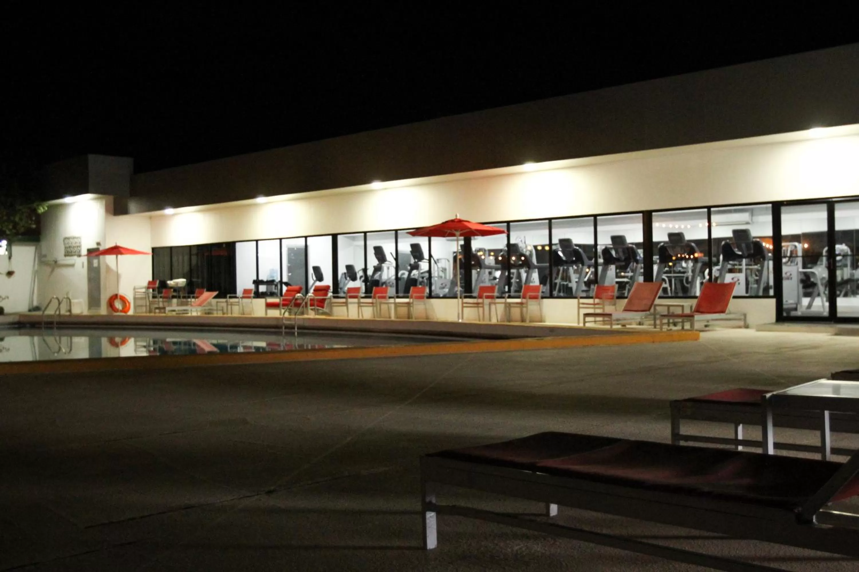 Pool view in Gran Hotel Nacional