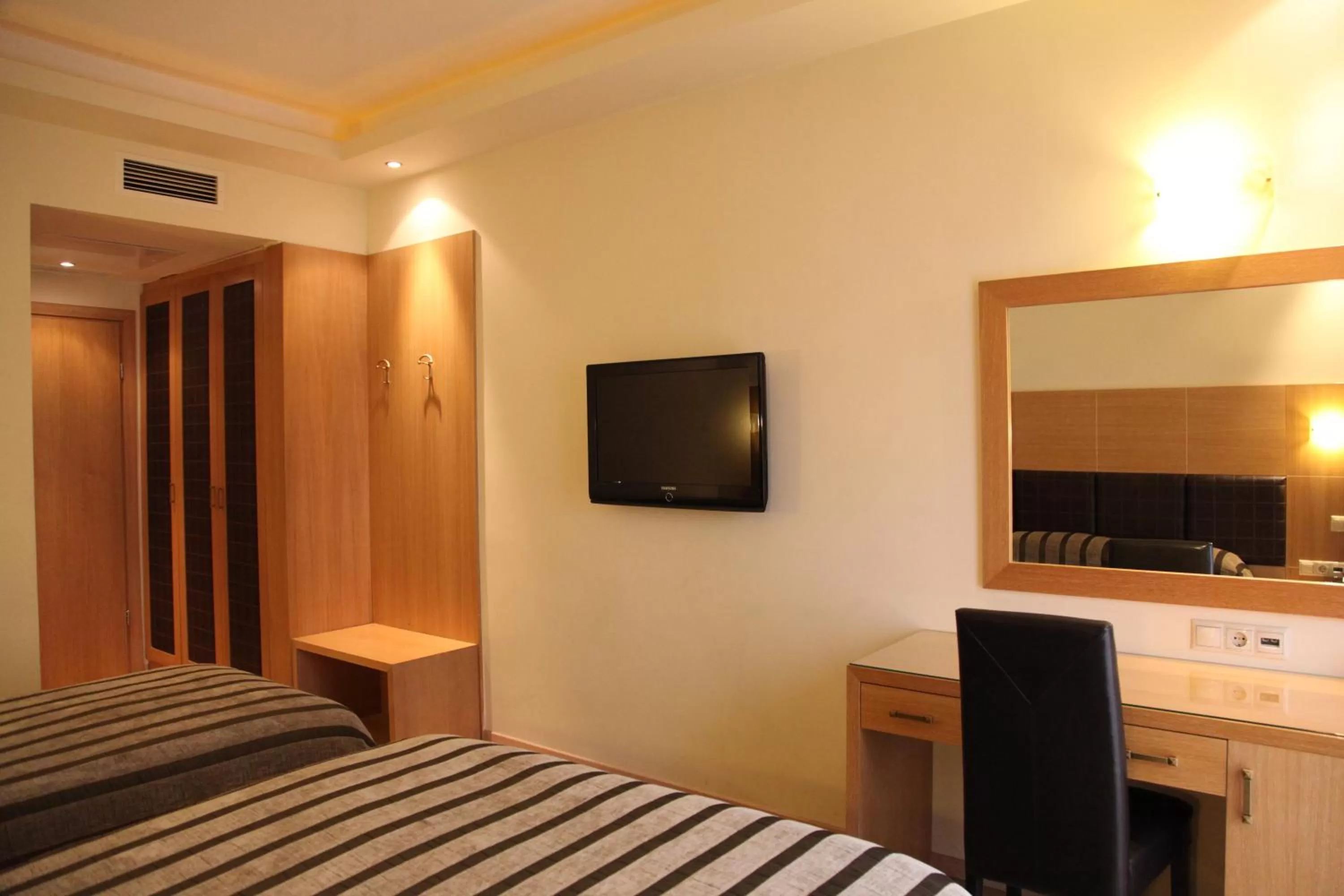 Photo of the whole room, Bed in Pantelidis Hotel & Spa