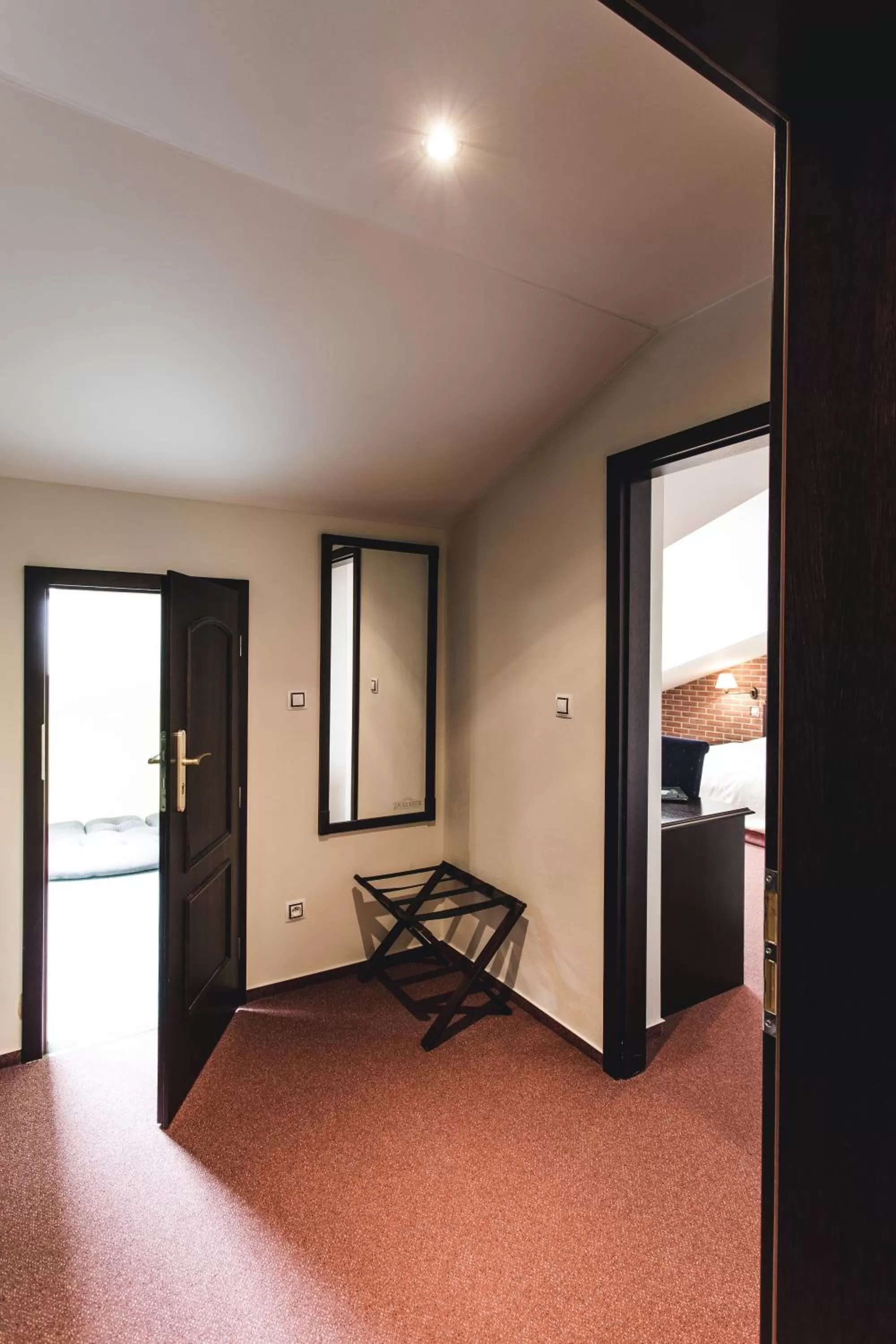 Photo of the whole room, Bed in Hotel Purkmistr