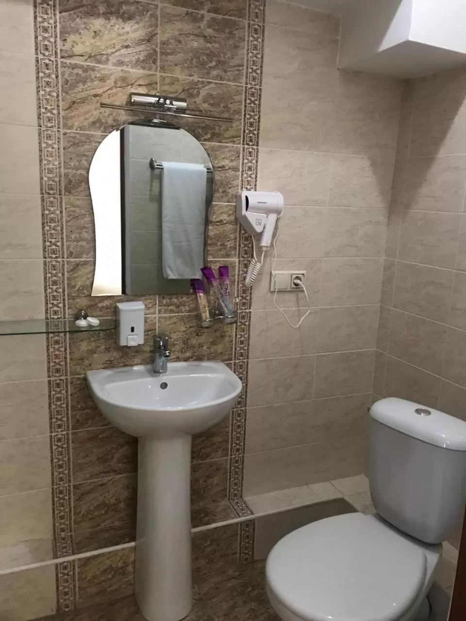 Bathroom in Altai Business Hotel