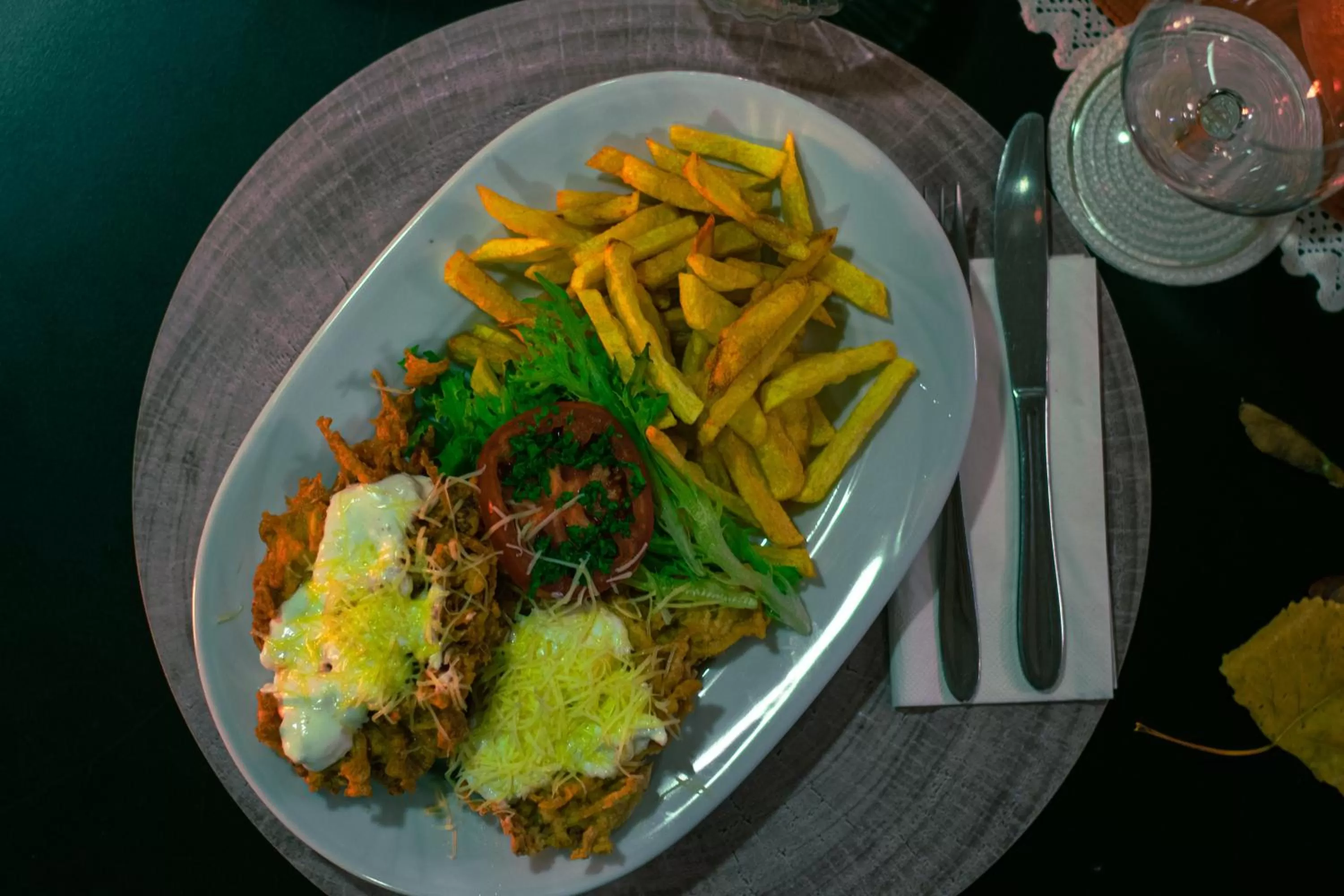 Lunch, Food in Mountain-Rest Pension