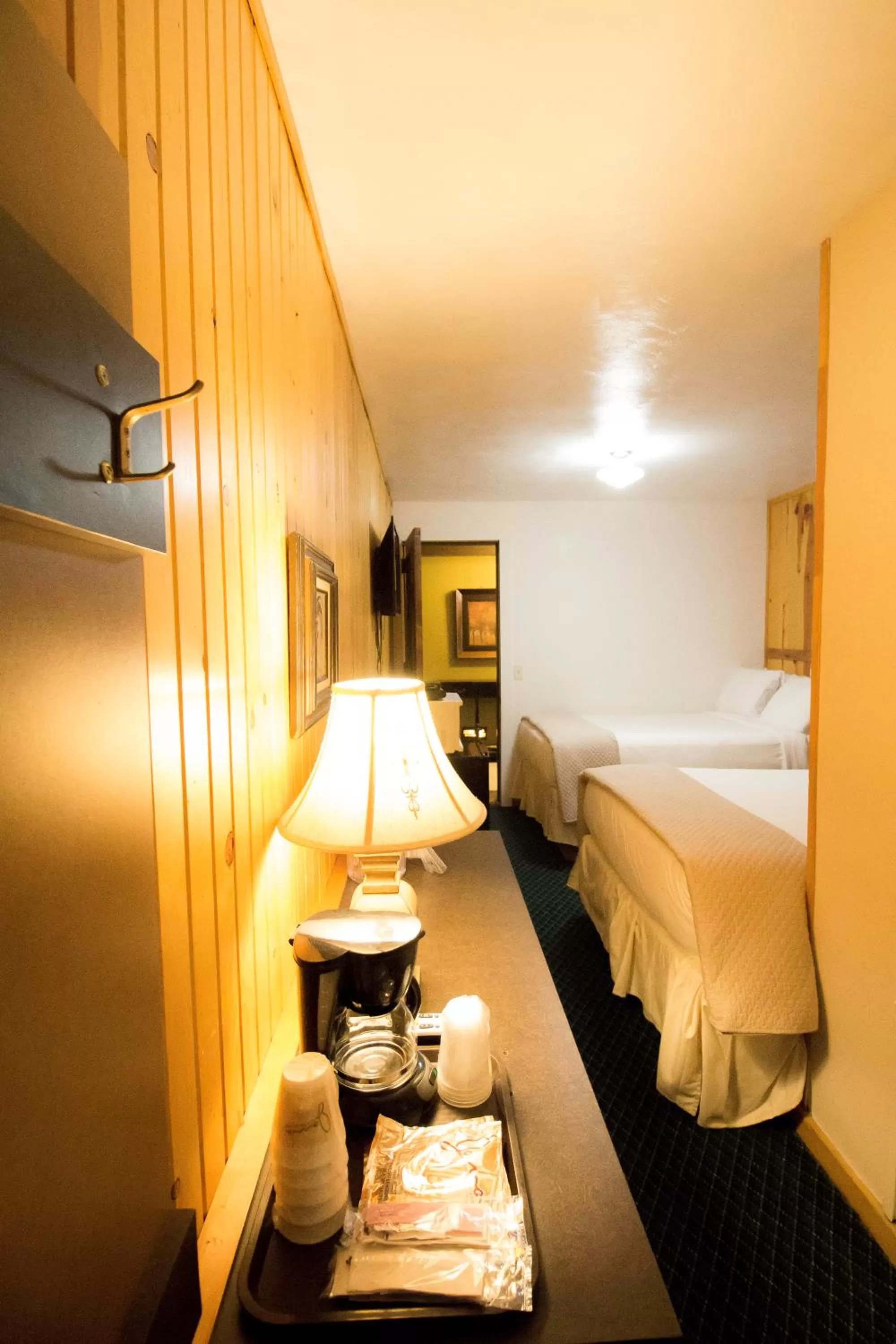 Bed in Colter's Lodge