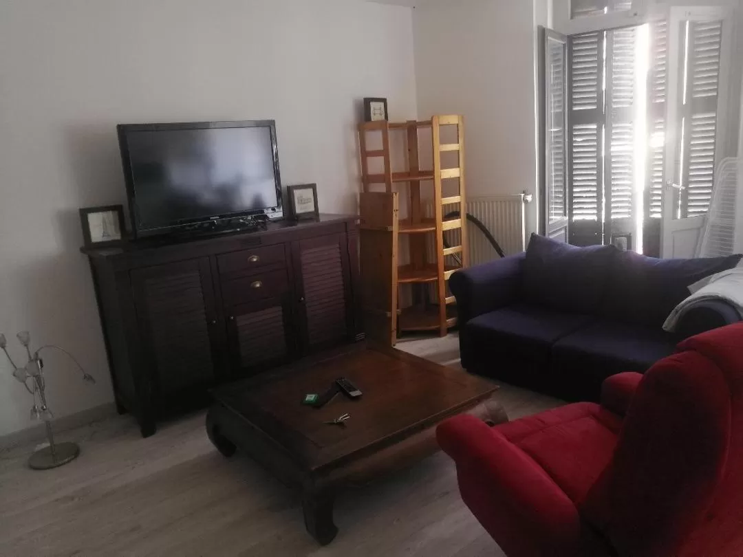 Communal lounge/ TV room in Saint-Chamond