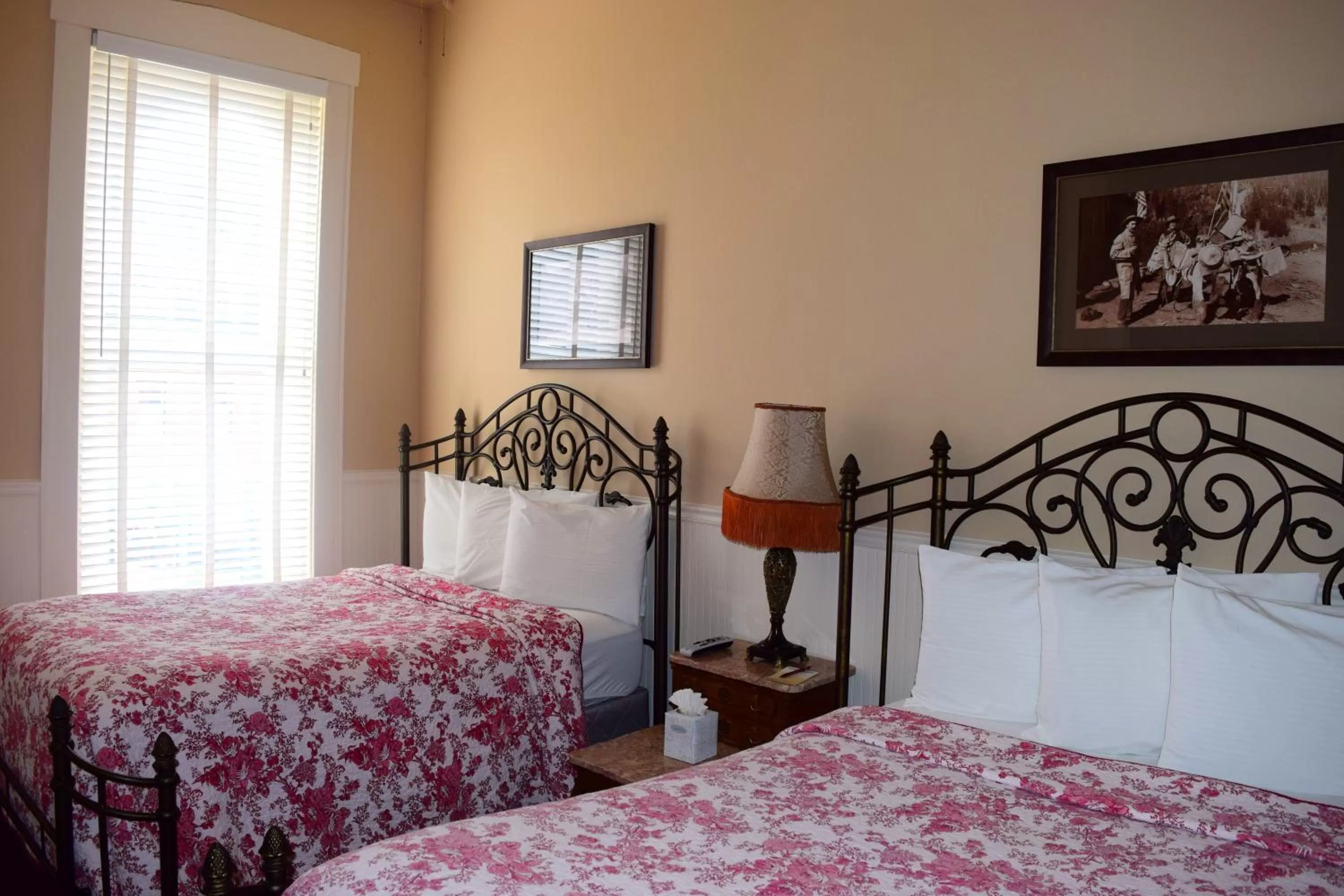 Bed in Grand Imperial Hotel