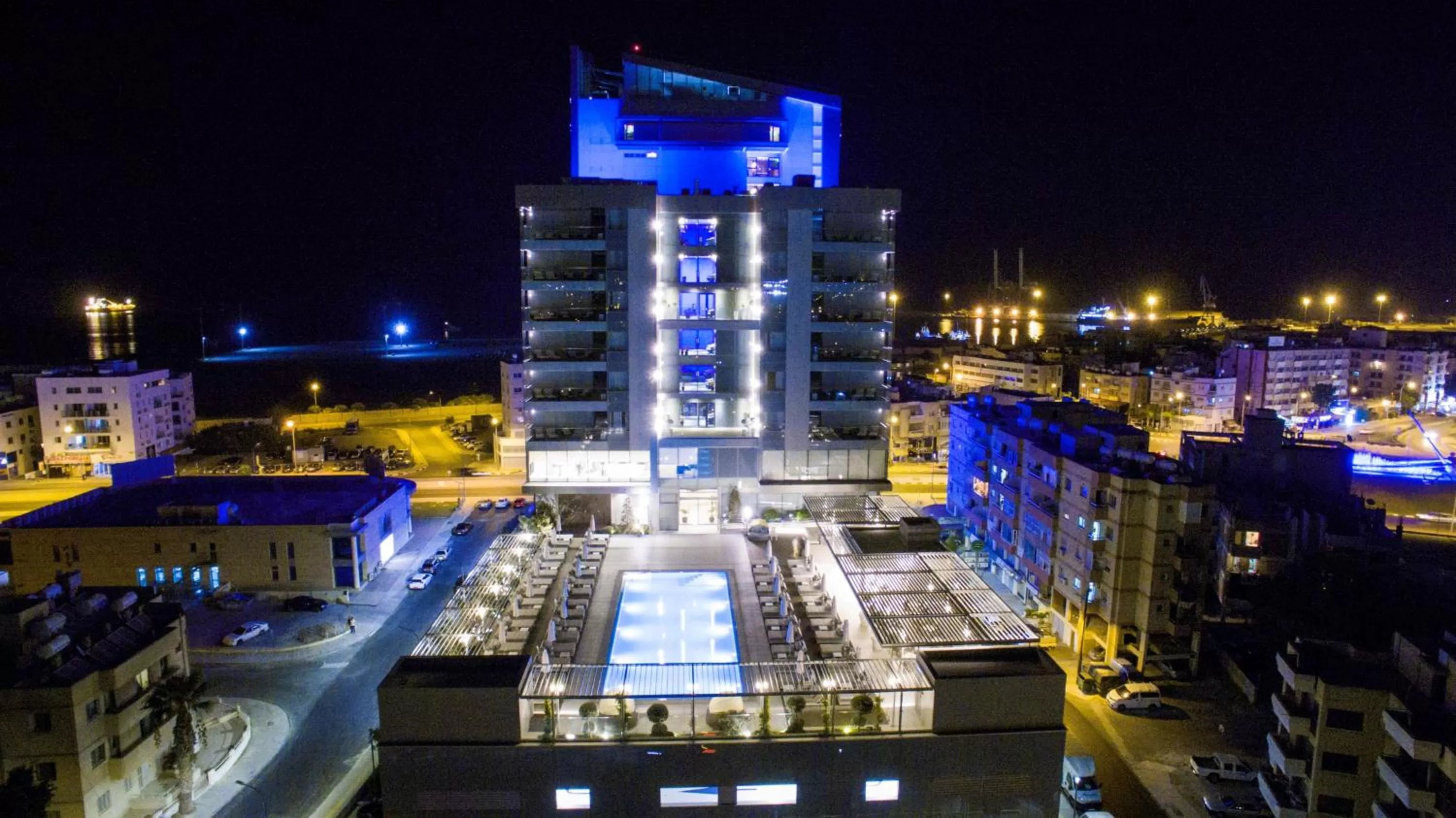 Property building in Radisson Blu Hotel, Larnaca