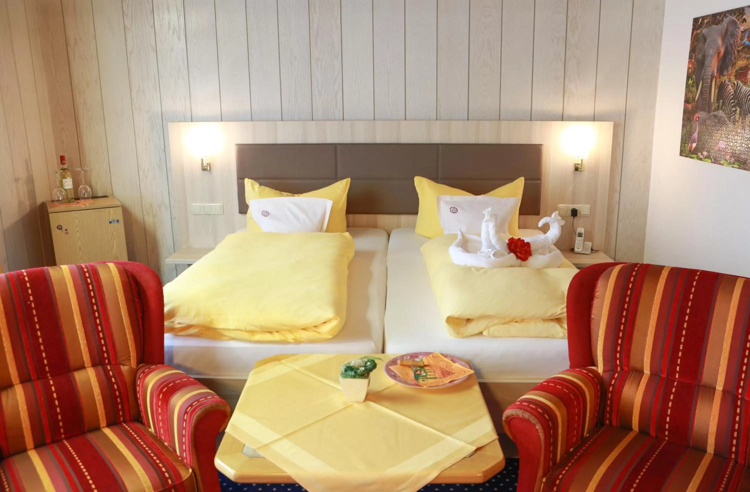 Bed in Sporthotel Göbel