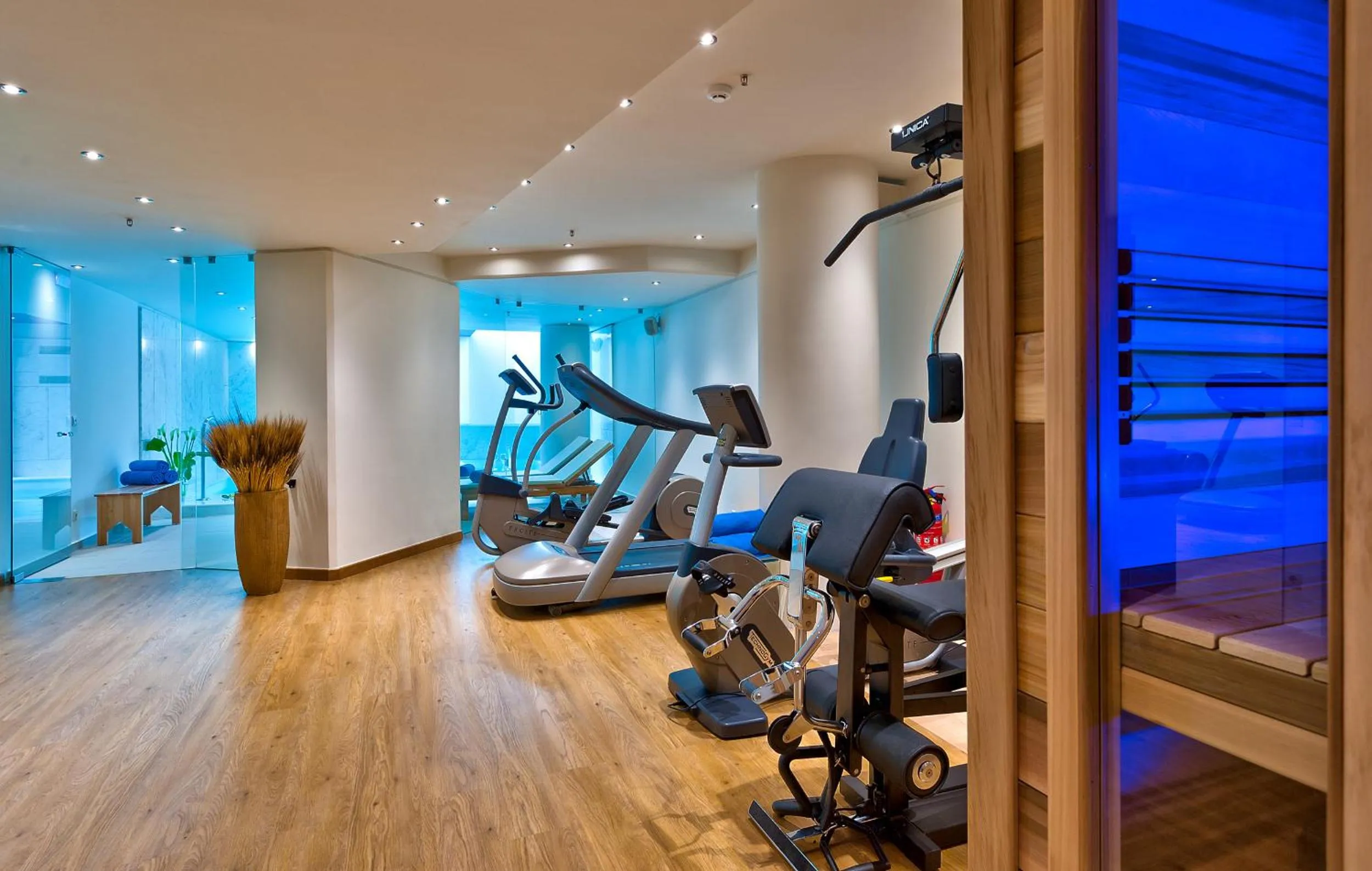 Fitness centre/facilities in Kriti Beach Hotel