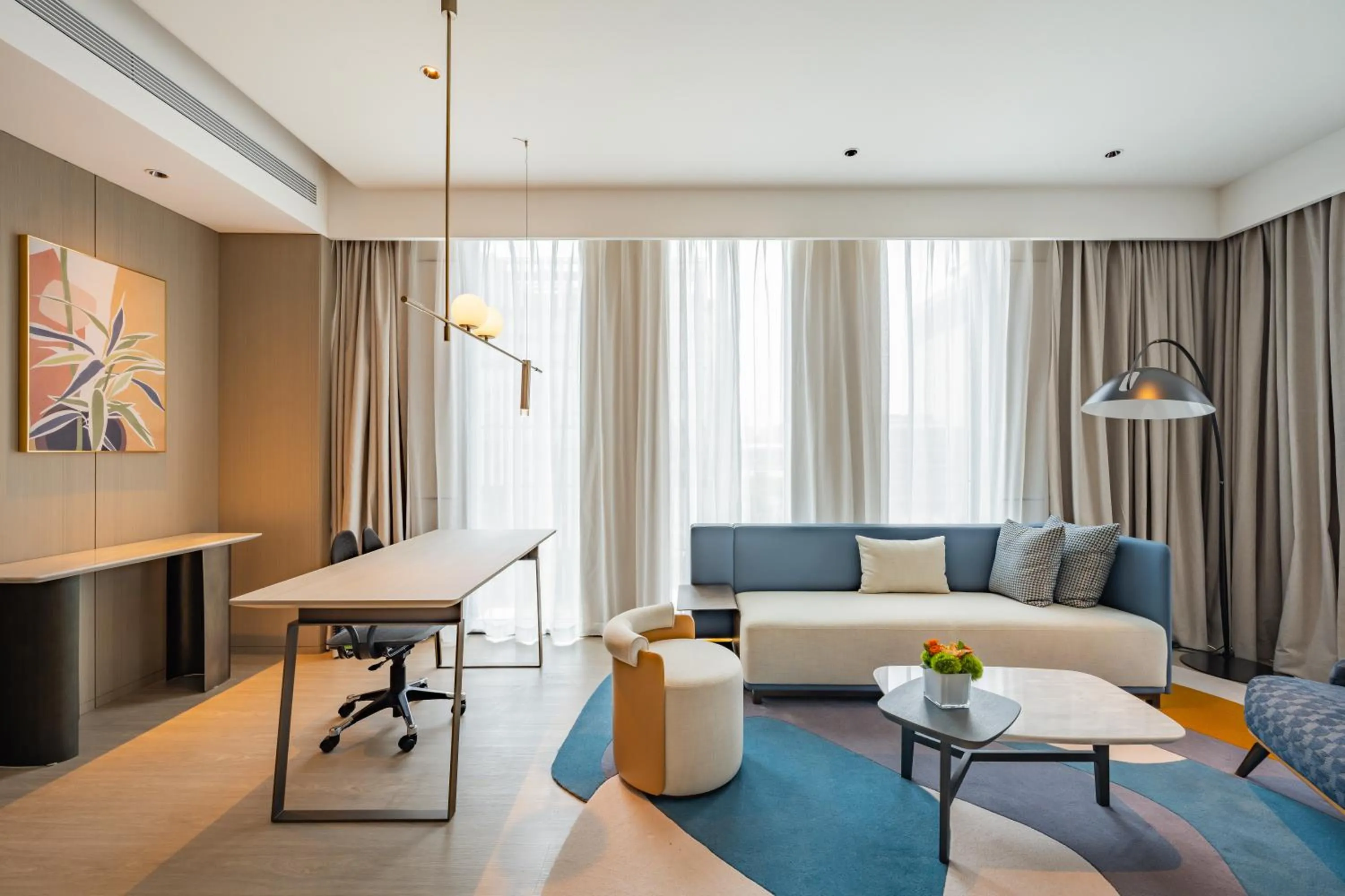 Living room in EVEN Hotels Shanghai Expo by IHG