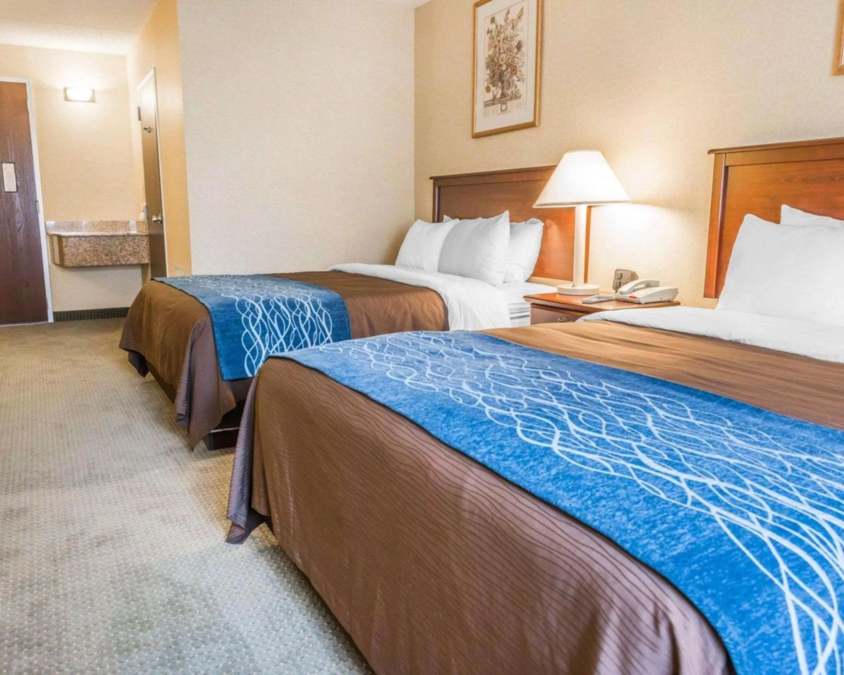 Photo of the whole room, Bed in Rodeway Inn Mercer I-80