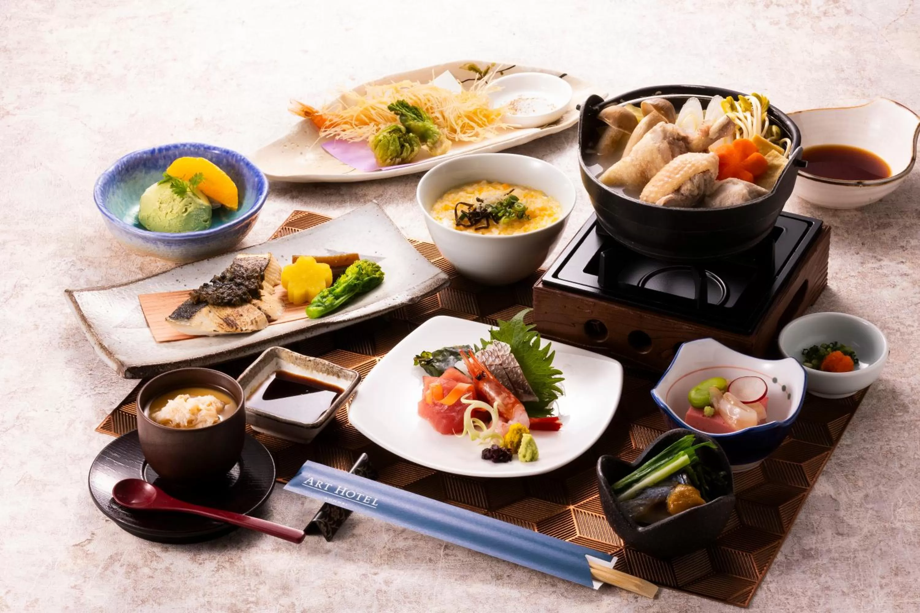 Restaurant/places to eat in ART HOTEL Aomori