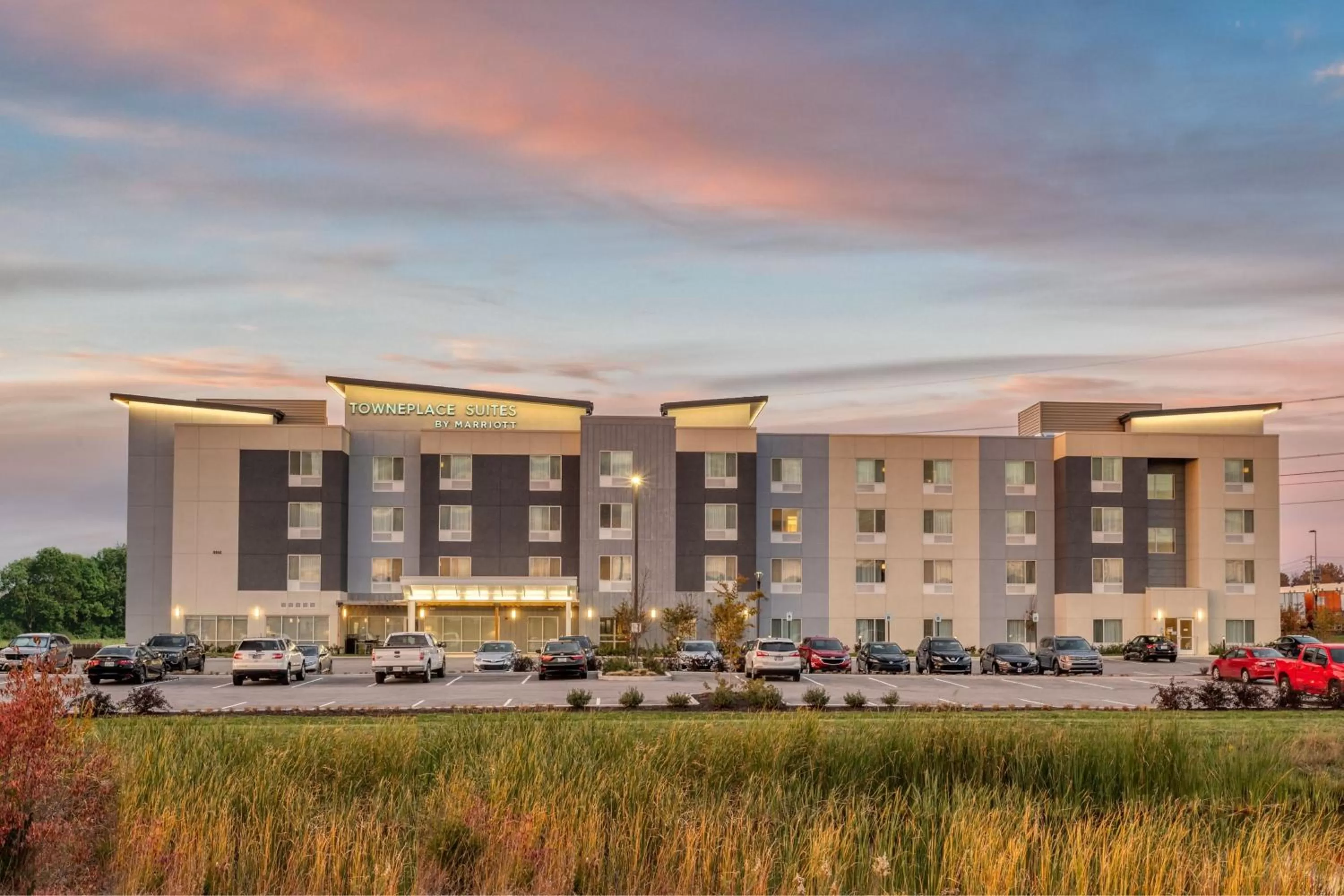 Property building in TownePlace Suites by Marriott Indianapolis Airport