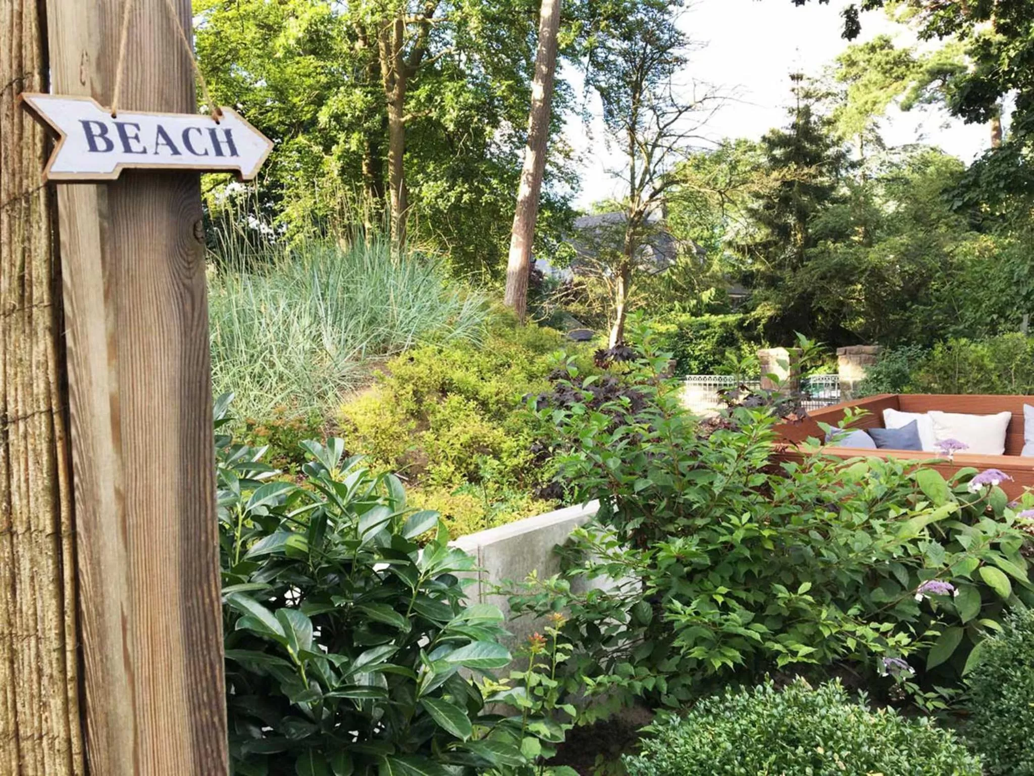 Garden in Hotel Ancora