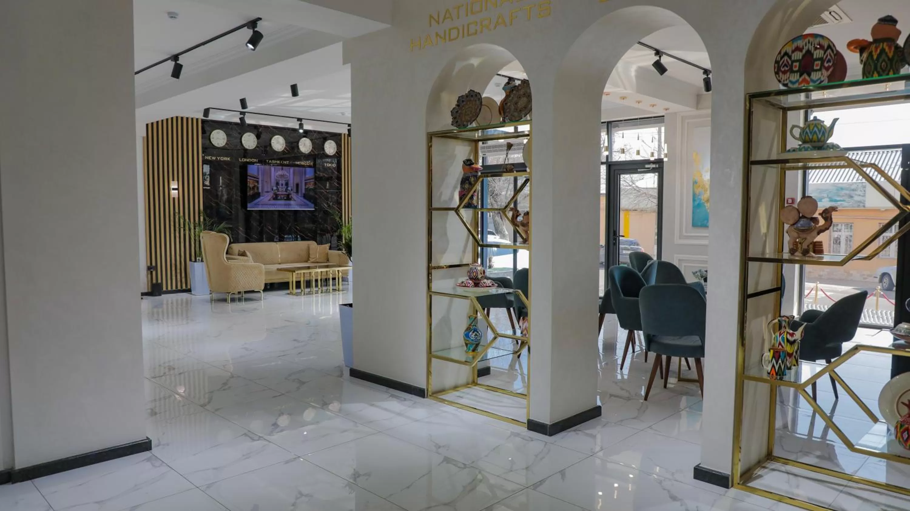 Lobby or reception in Porto Bello Hotel