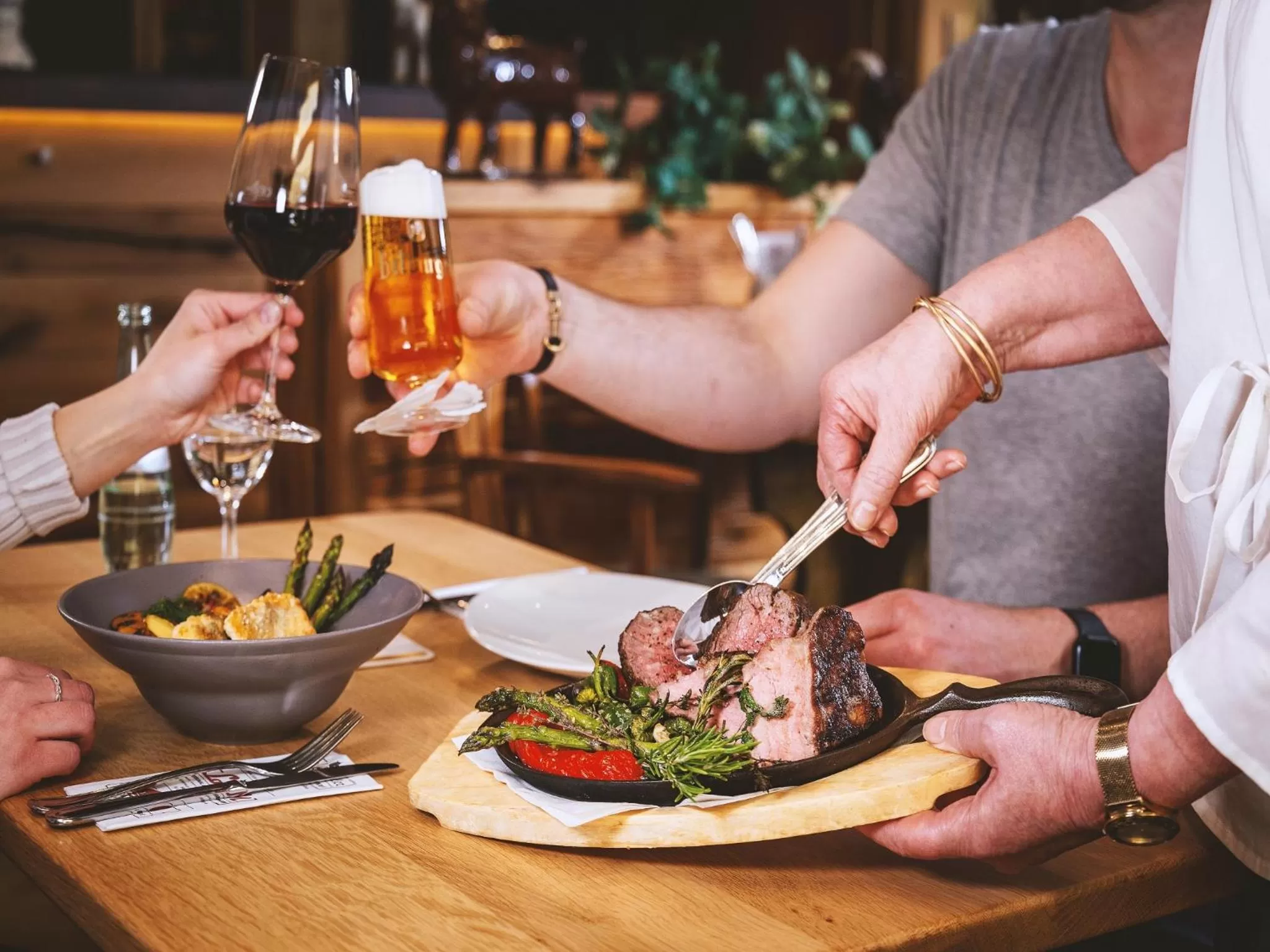 Lunch and Dinner in Hotel Louis Müller