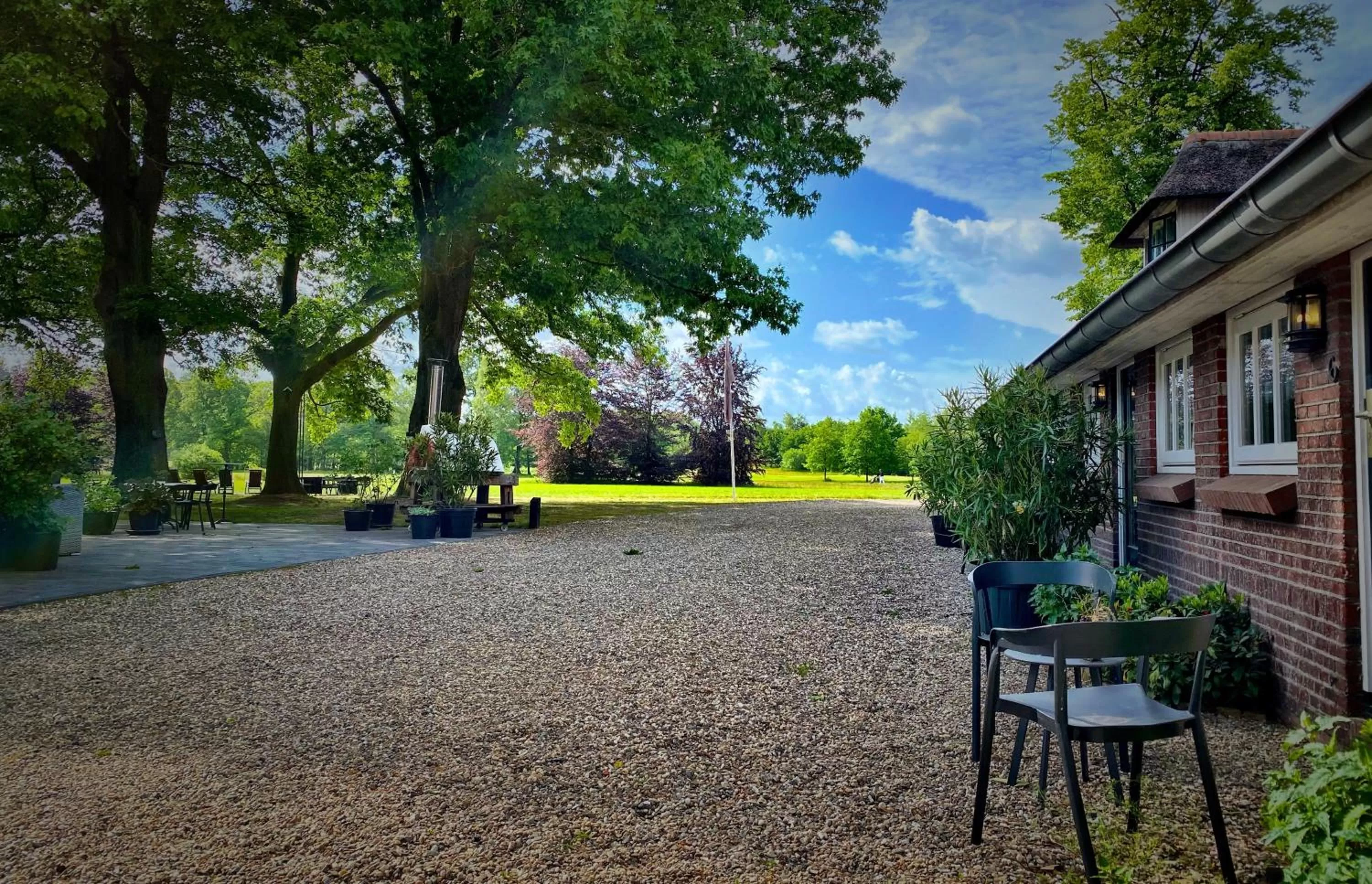 Garden in B&B Hoeve de Haar