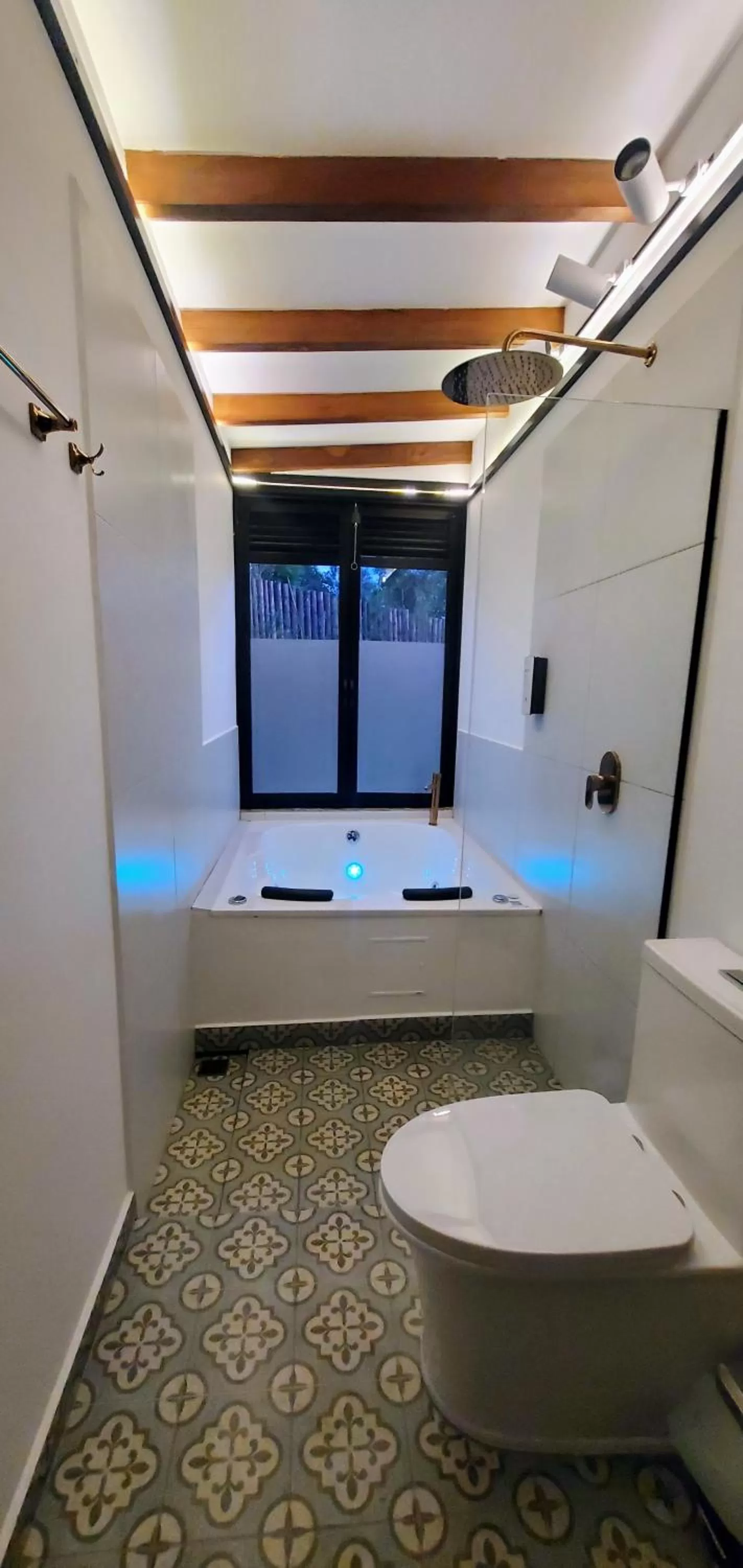 Hot Tub in Ecohotel Alma