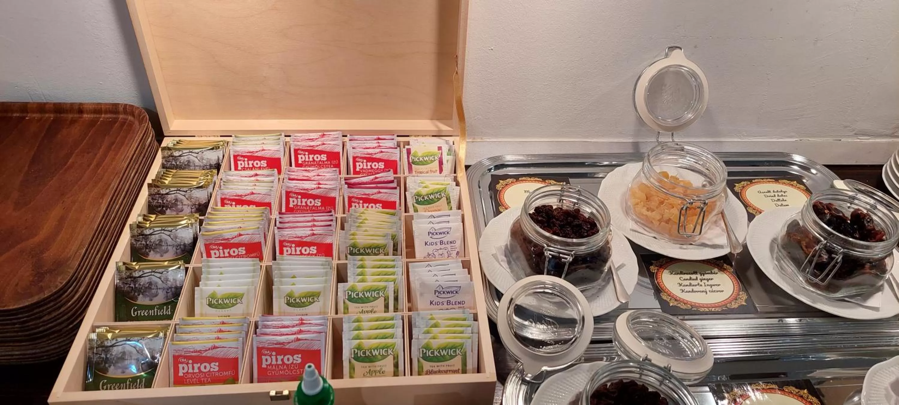 Food and drinks in Hotel Panorama