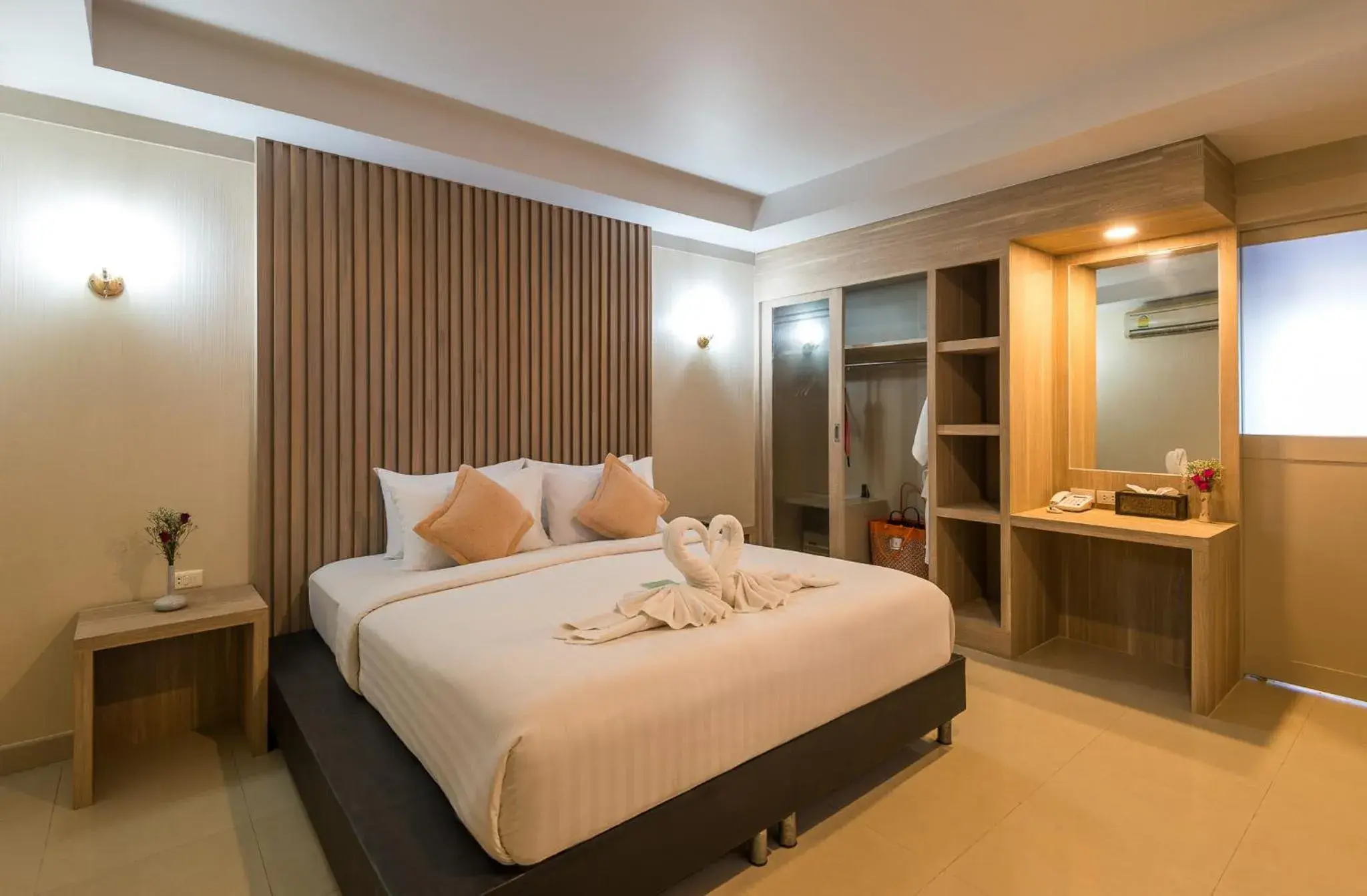 Deluxe Double or Twin Room with Balcony in Lanta Sand Resort & Spa Deluxe Double or Twin Room with Balcony in Lanta Sand Resort & Spa