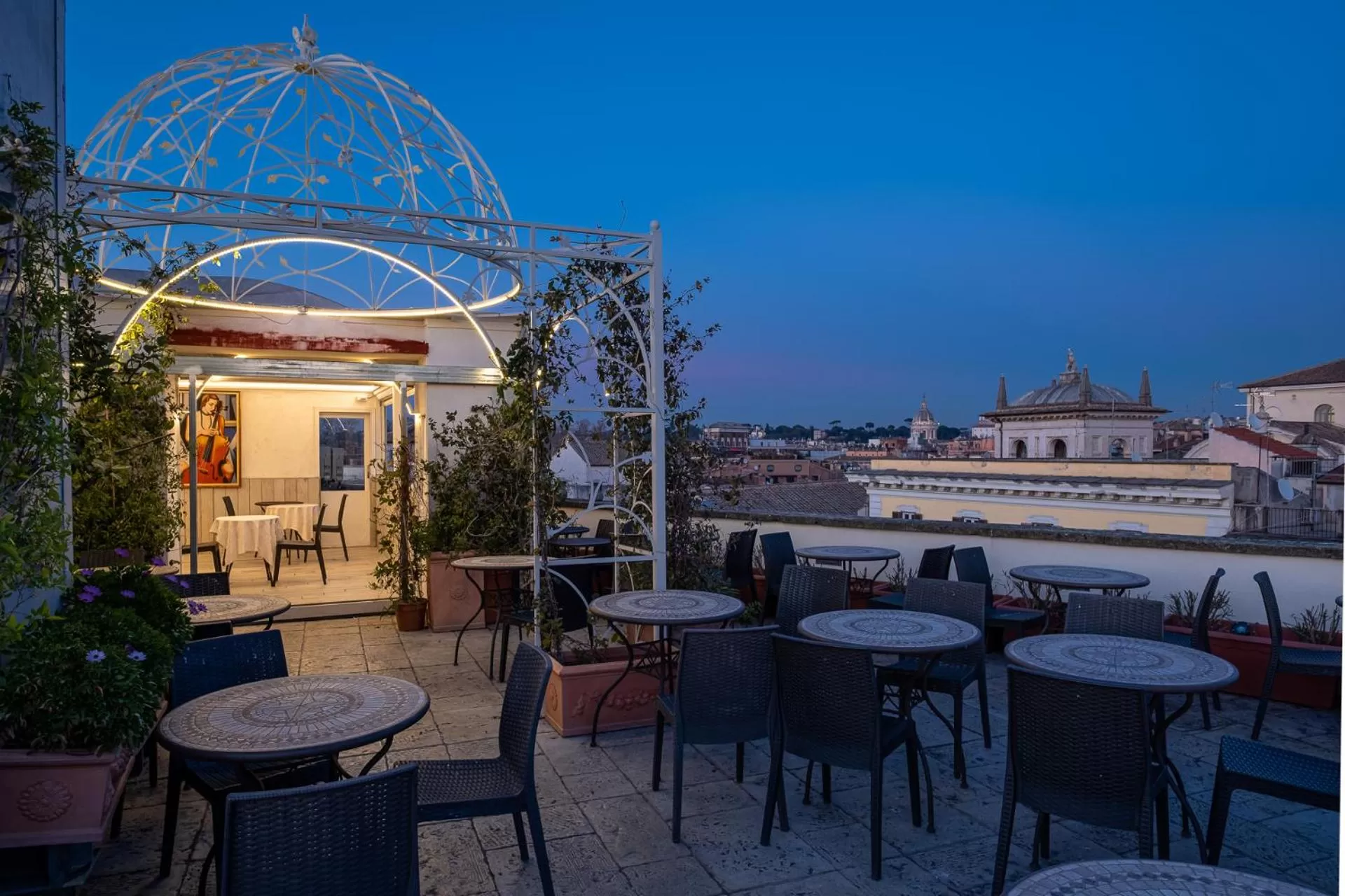 Balcony/Terrace in Antica Dimora Delle Cinque Lune