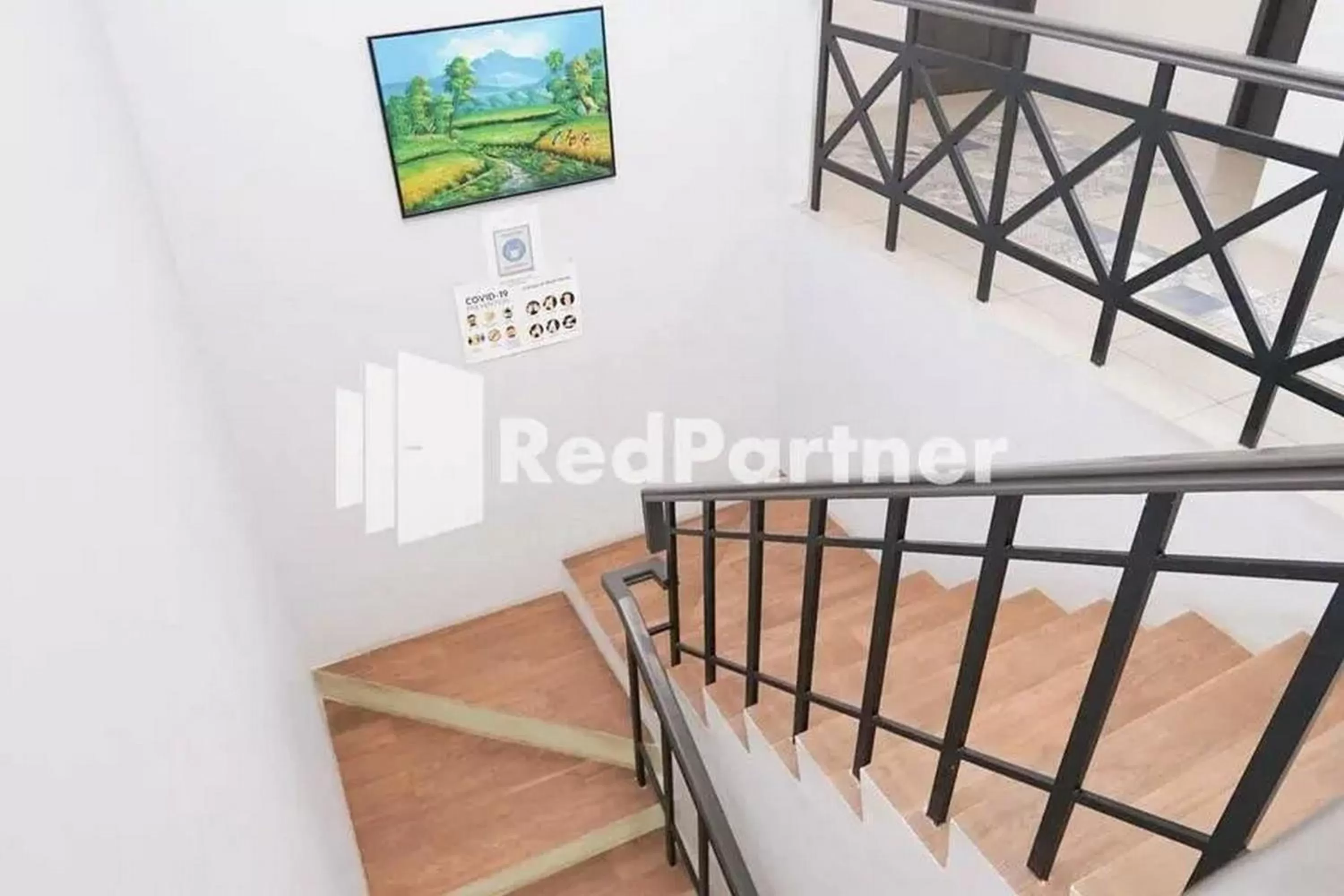 Floor plan, Bed in Panorama Inn Residence Batu Redpartner