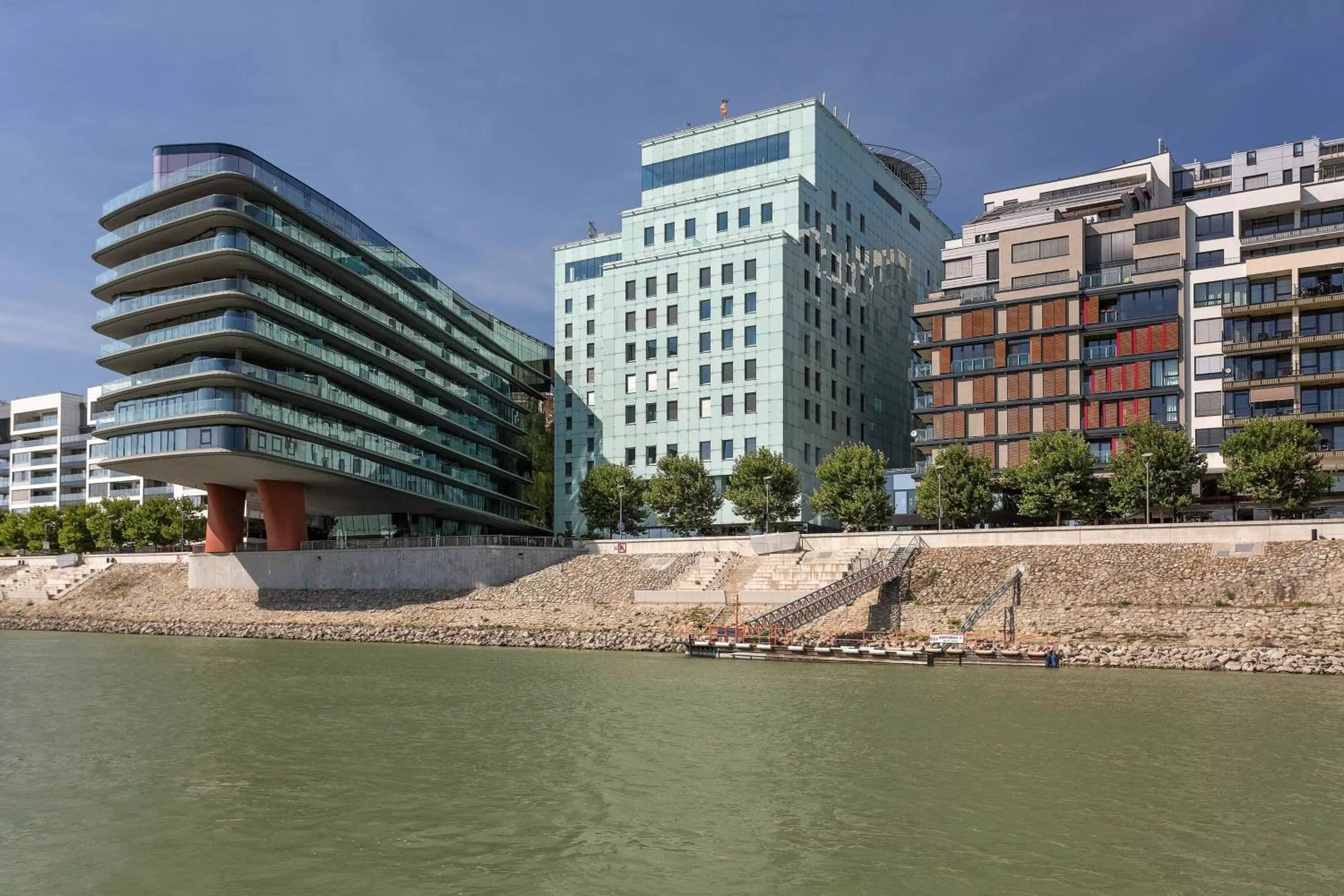 Property building in Grand Hotel River Park, a Luxury Collection Hotel, Bratislava