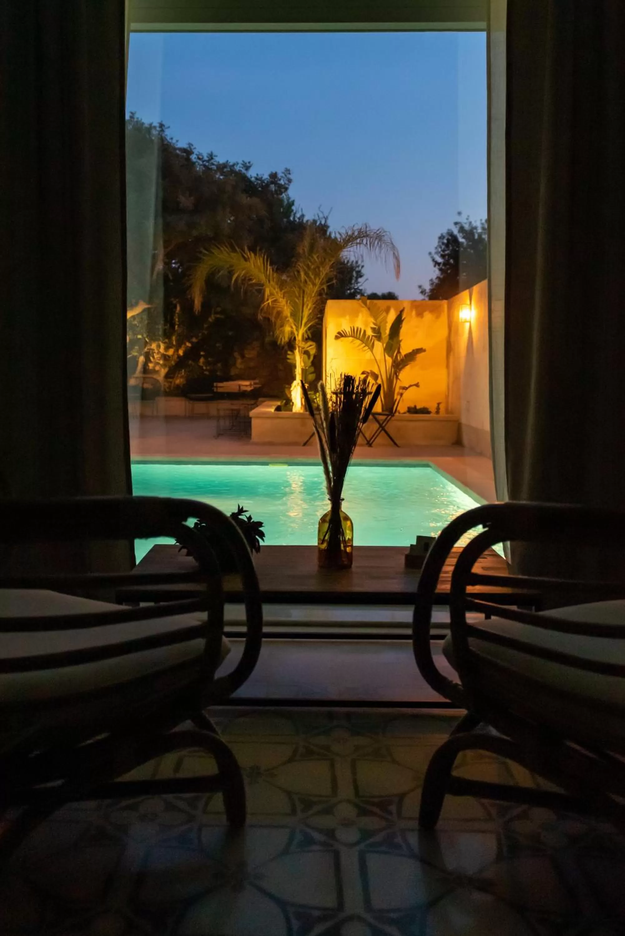 Pool view, Swimming Pool in The Carob Tree