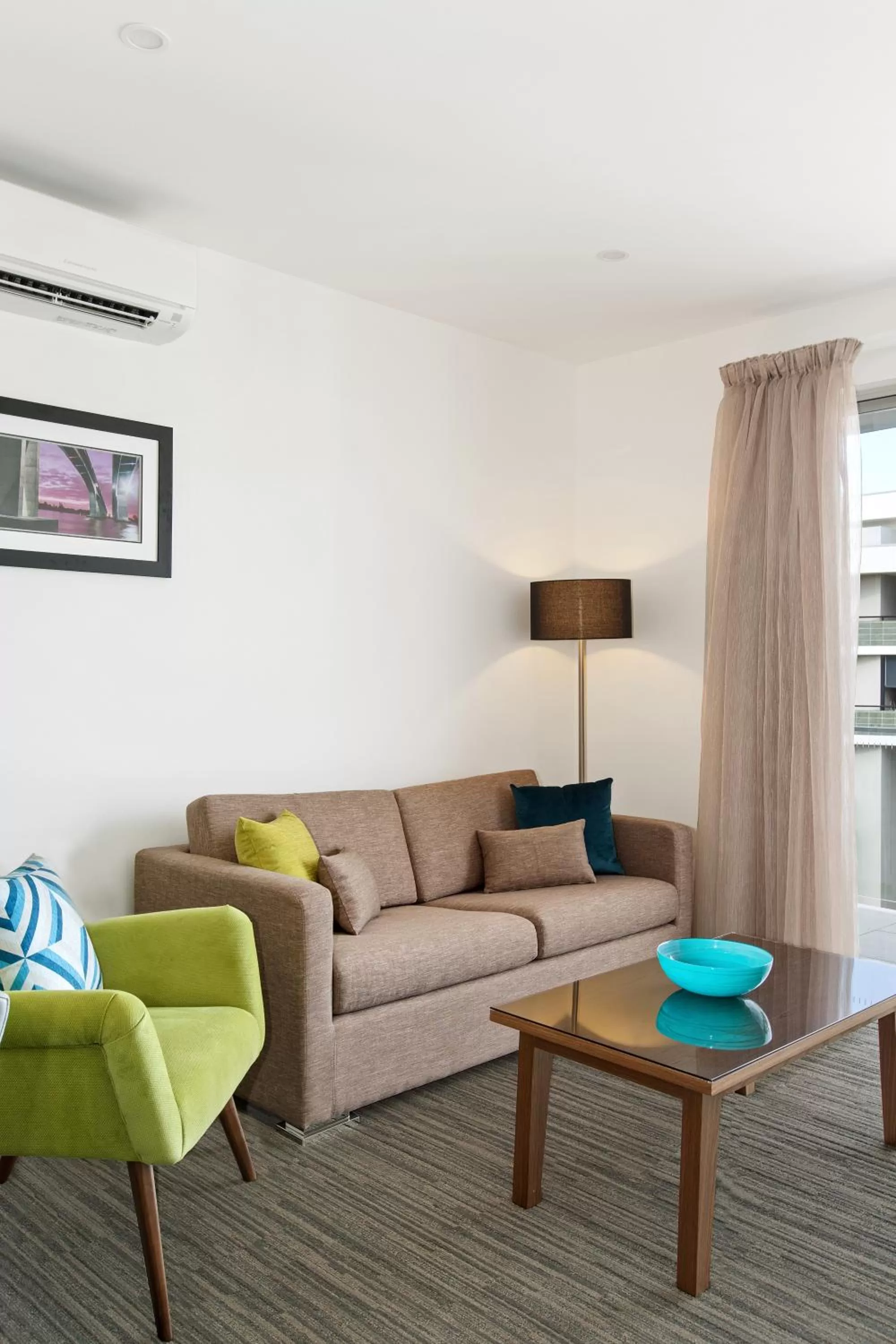 Seating area in Quest Chermside on Playfield