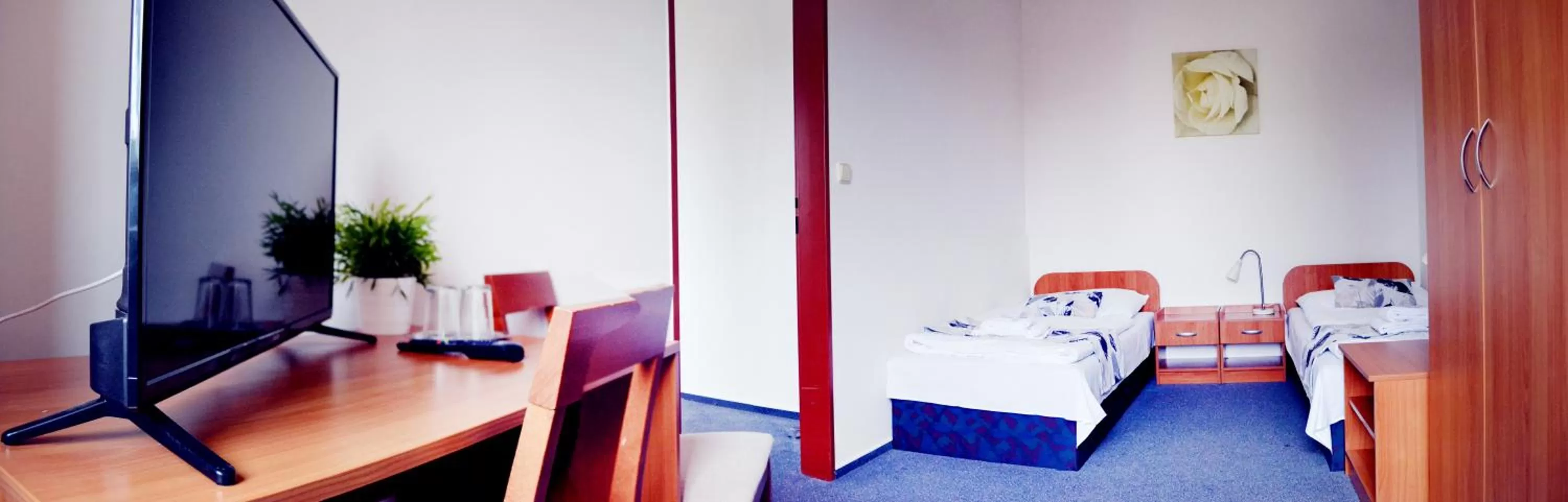 Bed in Hotel S-centrum