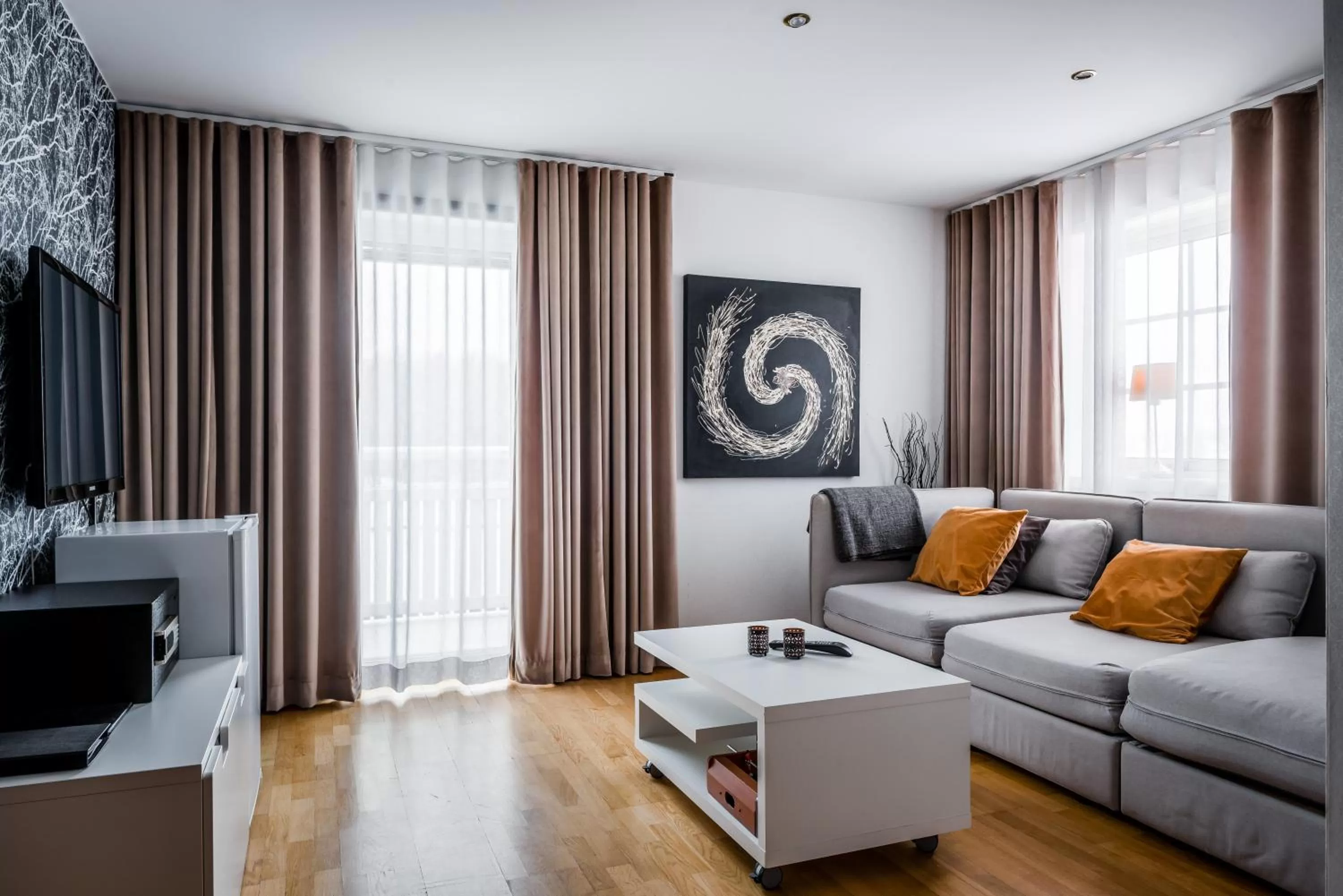 Communal lounge/ TV room in Best Western Hotell Hedåsen