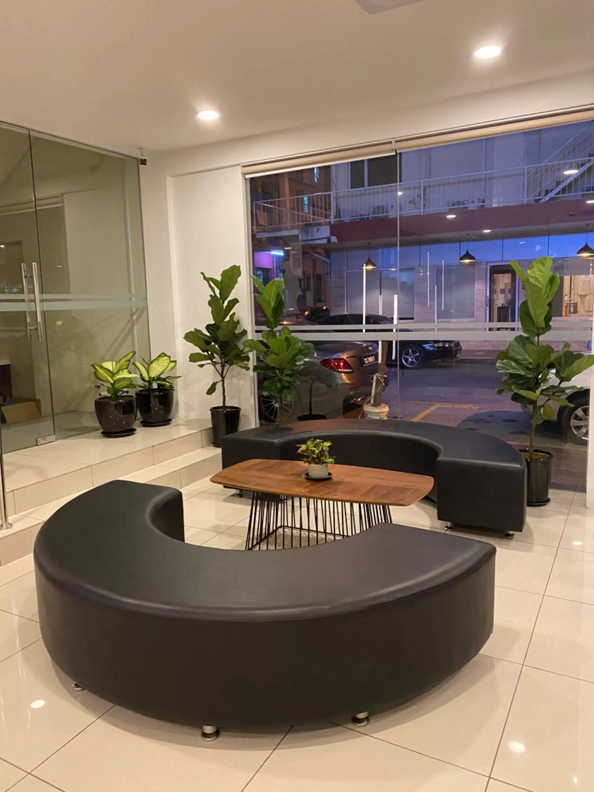 Lobby or reception in Walk In Hotel