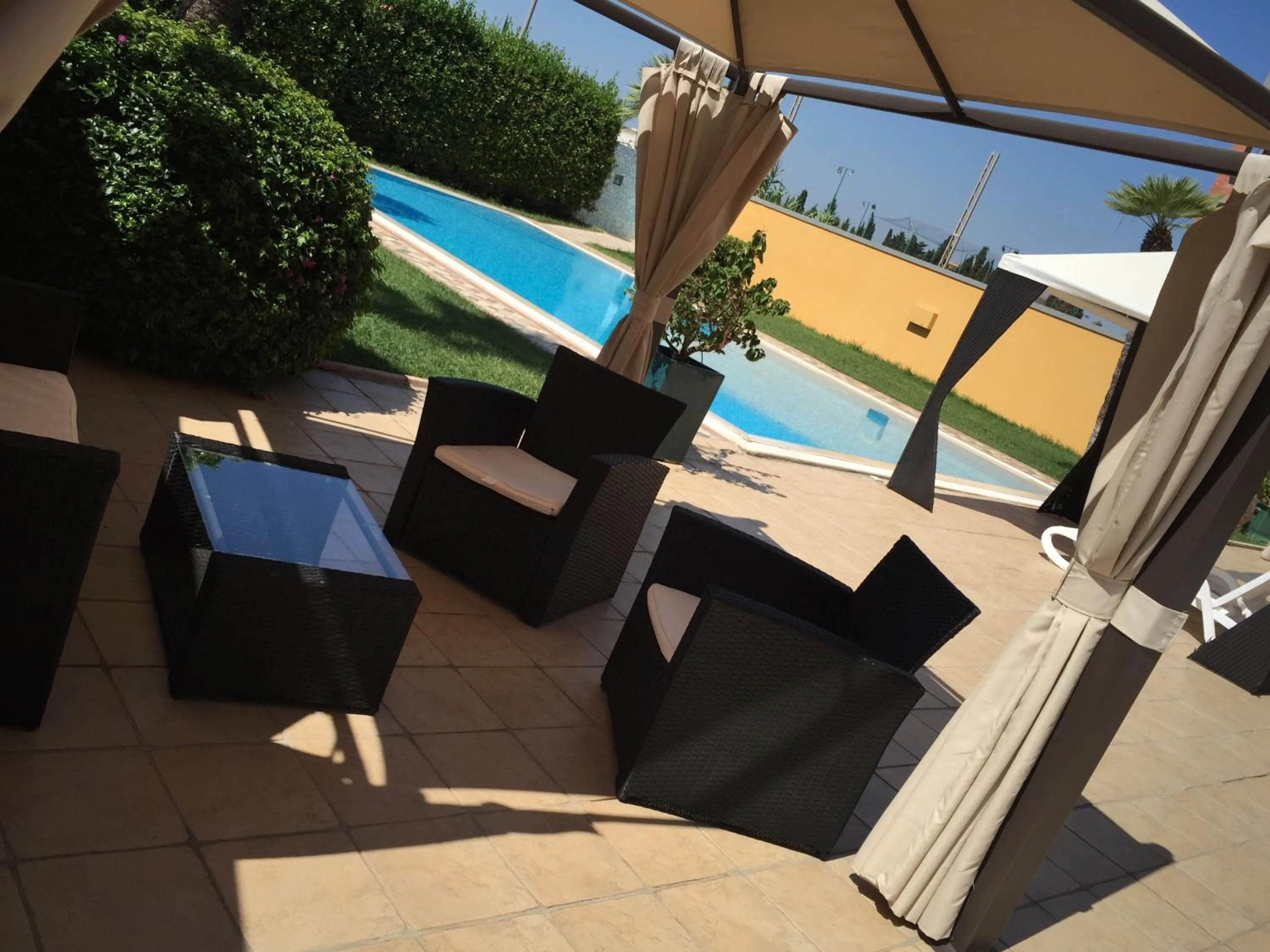 Patio in Hotel Grillo