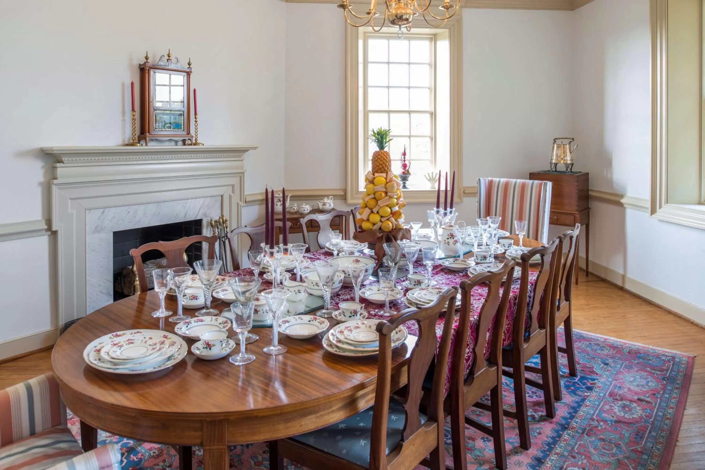 Dining area in Hilton Vacation Club The Historic Powhatan Williamsburg