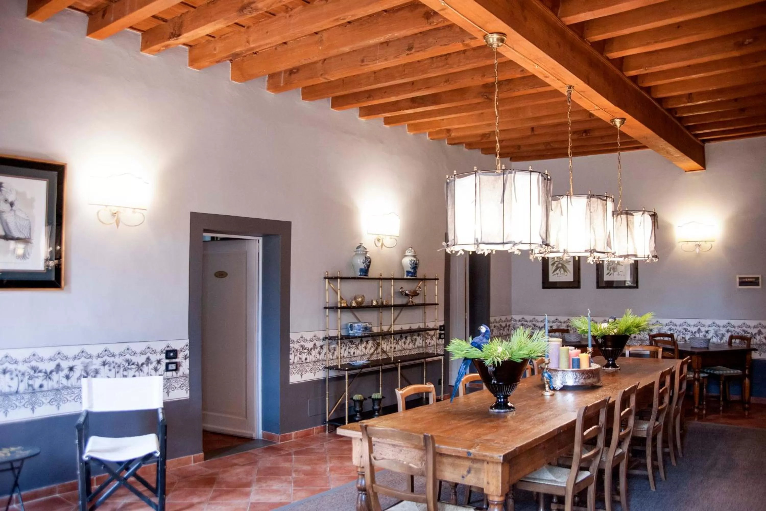 Communal lounge/ TV room in Antica Dimora De' Benci