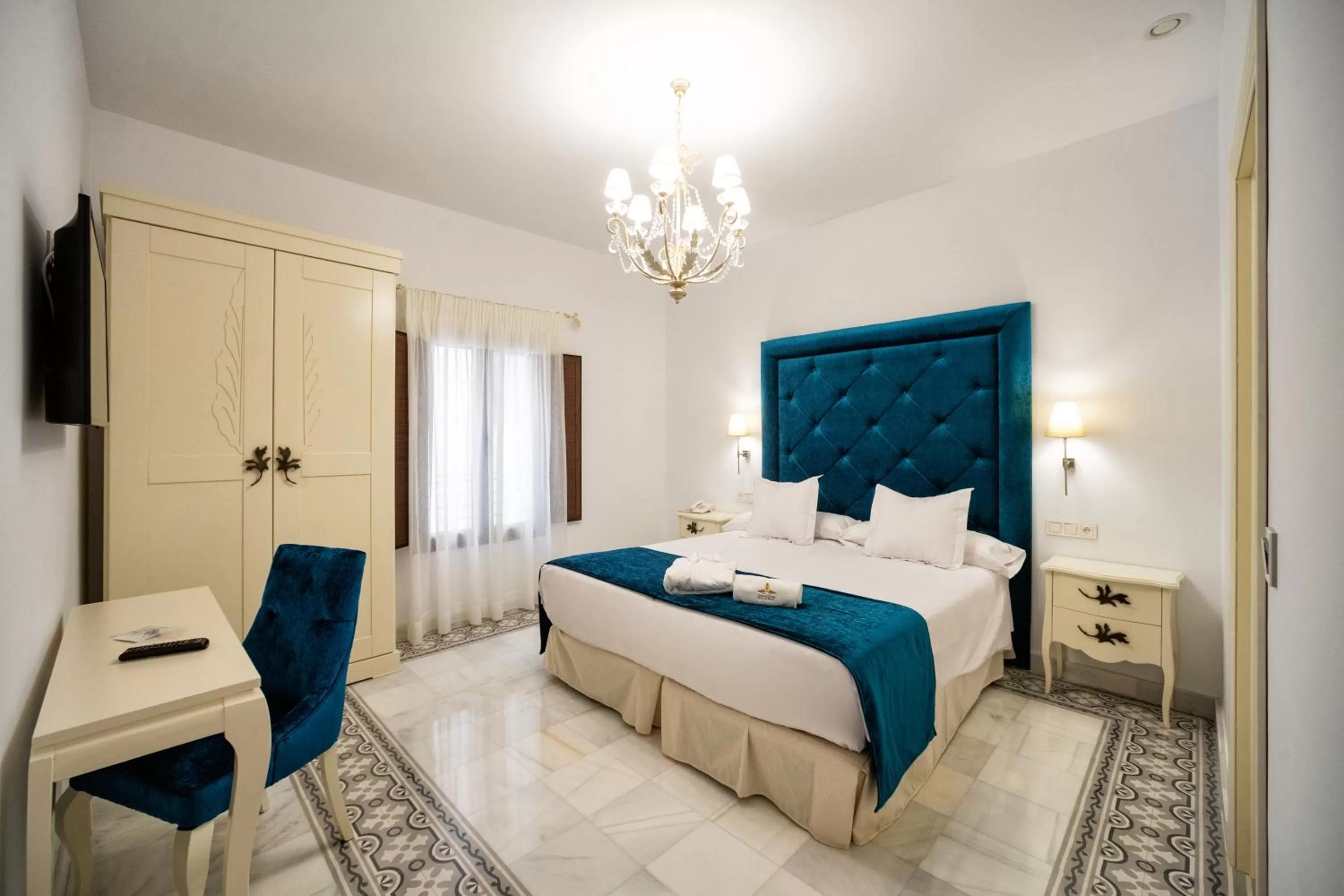 Bed in Hotel boutique Palacio de la Veracruz