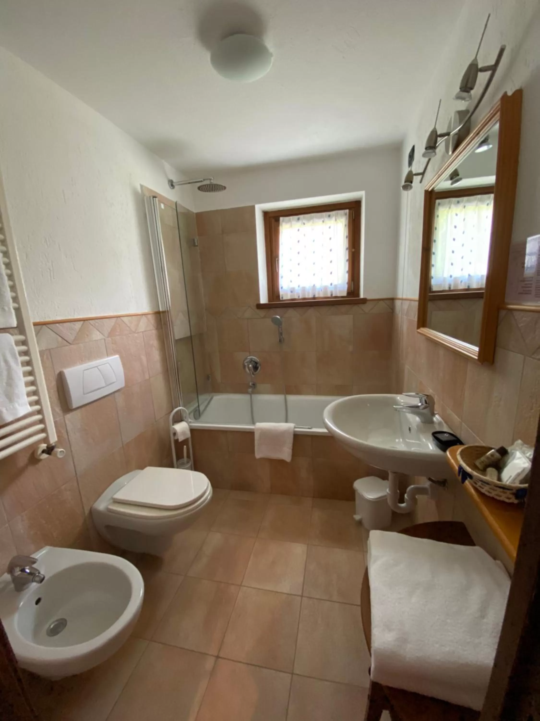 Toilet in Hotel Lo Campagnar