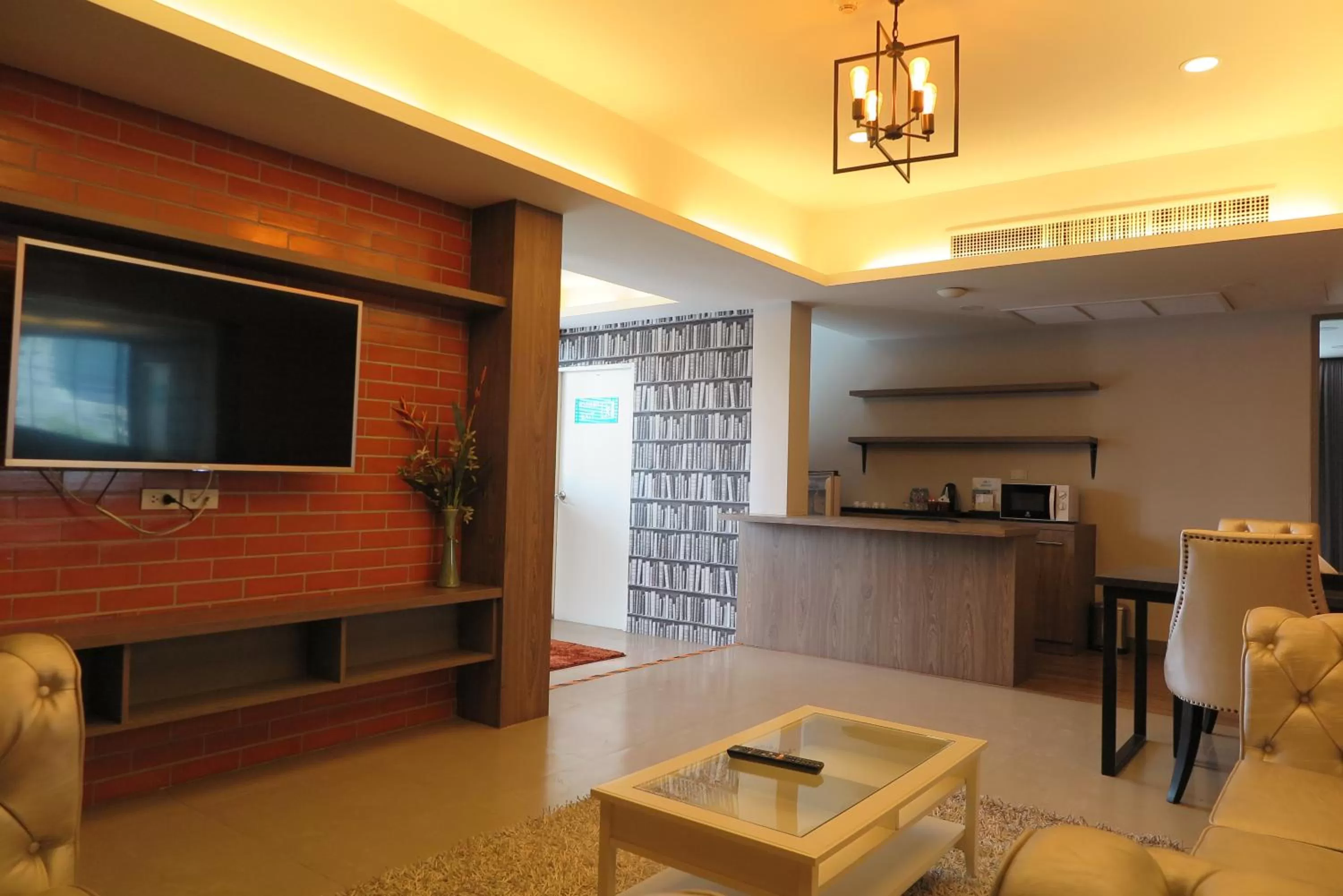 Photo of the whole room in V20 Boutique Jacuzzi Hotel