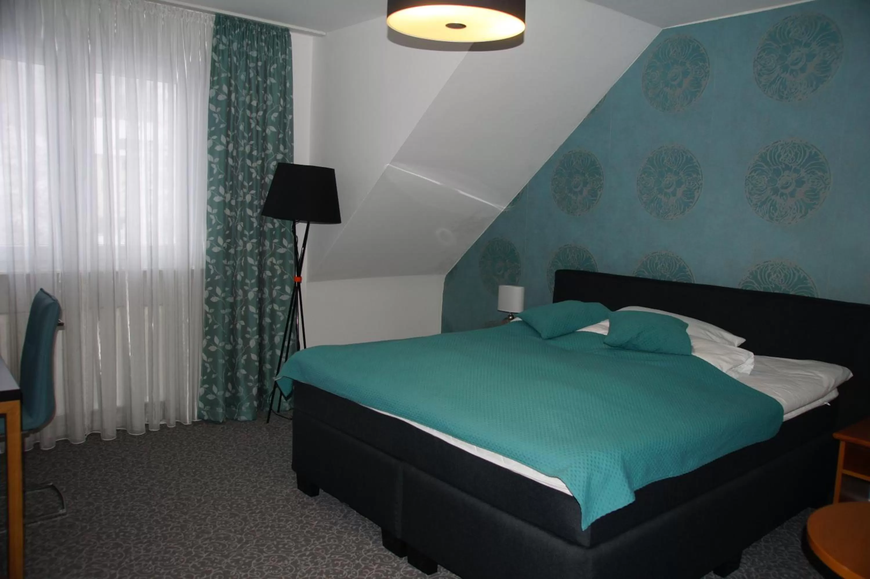 Bed in SkinSpa Apartments Idar-Oberstein