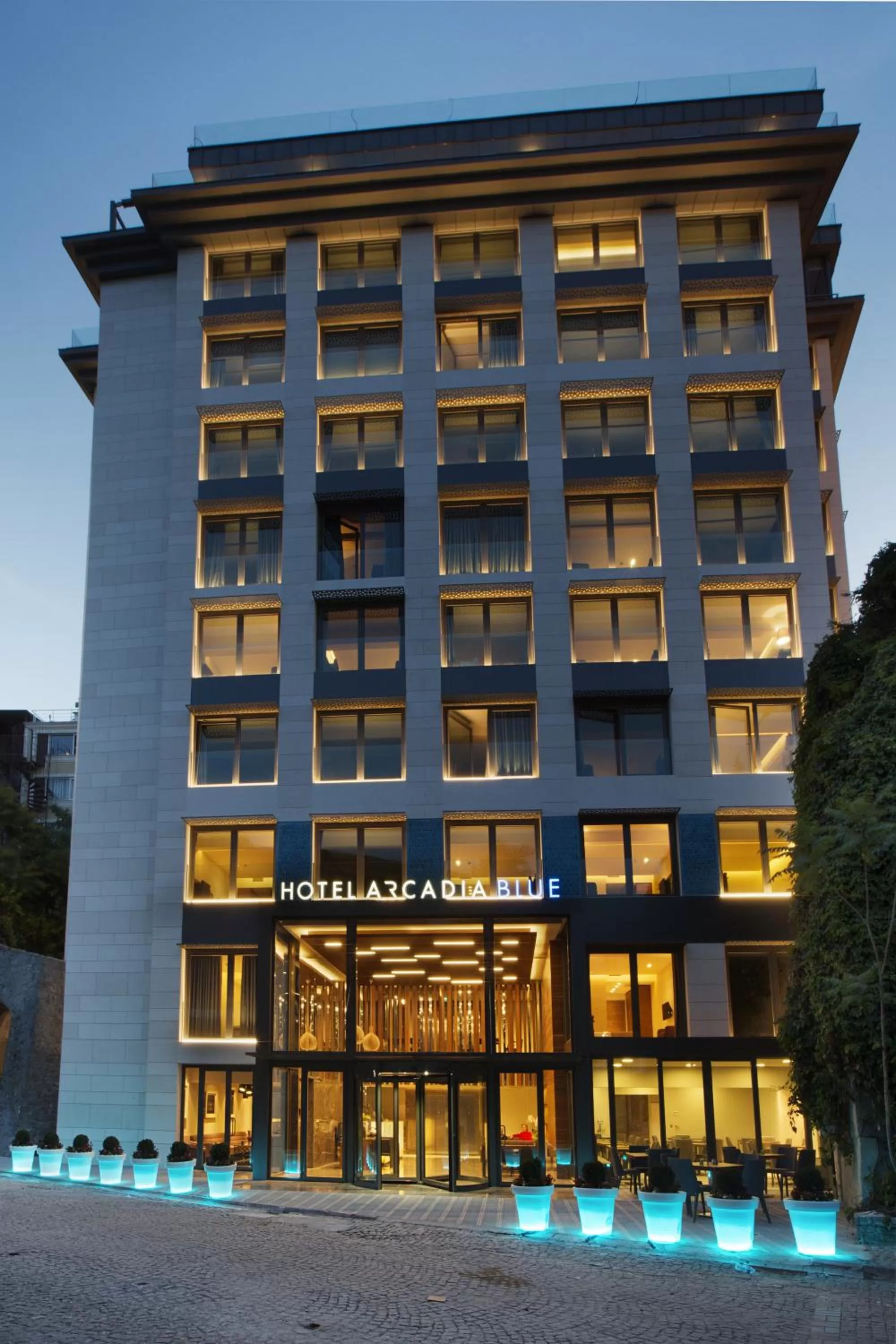 Facade/entrance in Hotel Arcadia Blue Istanbul