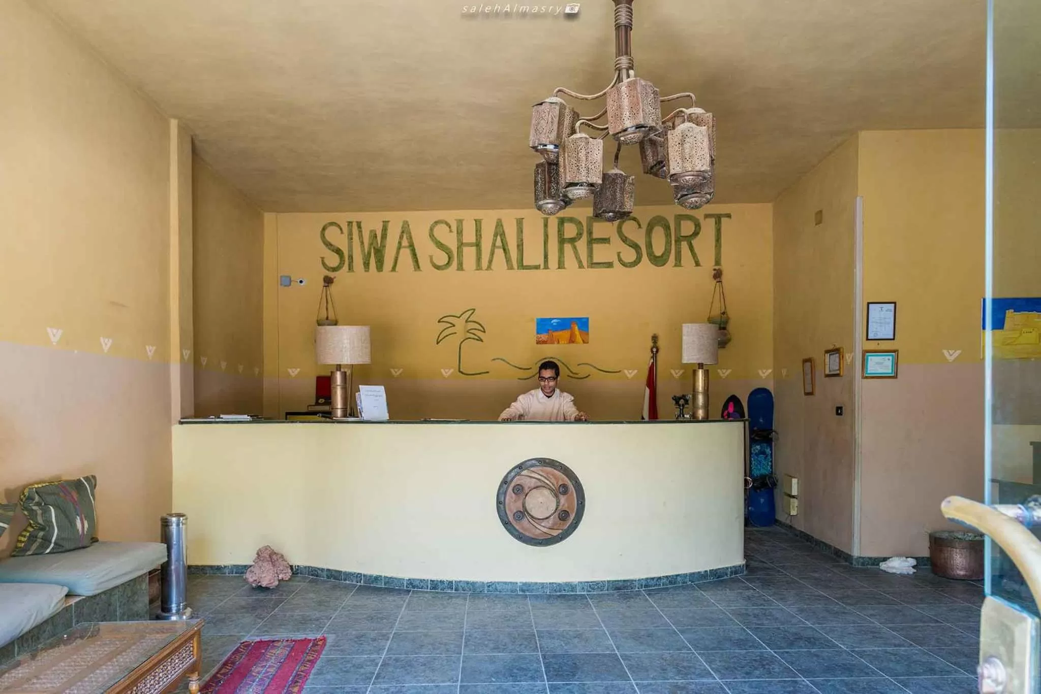 Logo/Certificate/Sign in Siwa Shali Resort