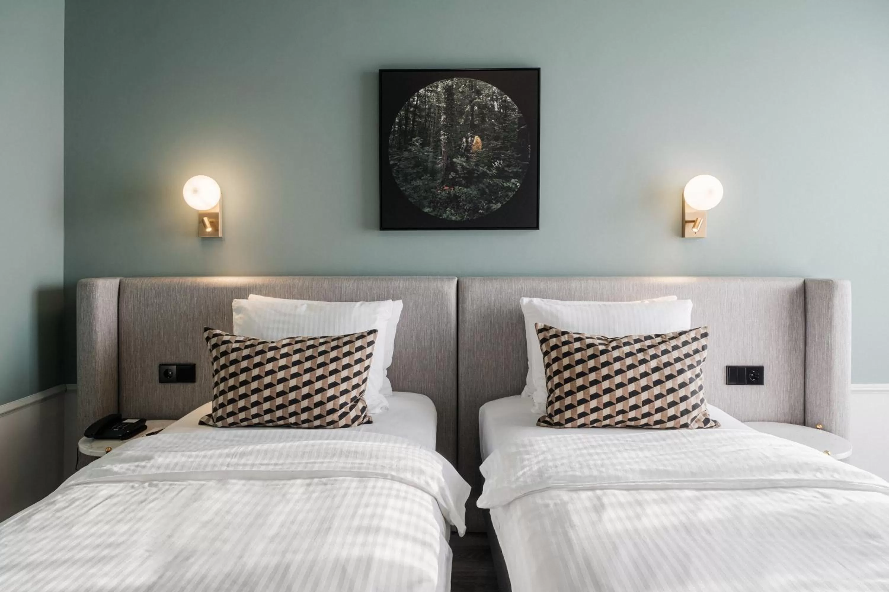 Bed in Mercure Hotel Pforzheim