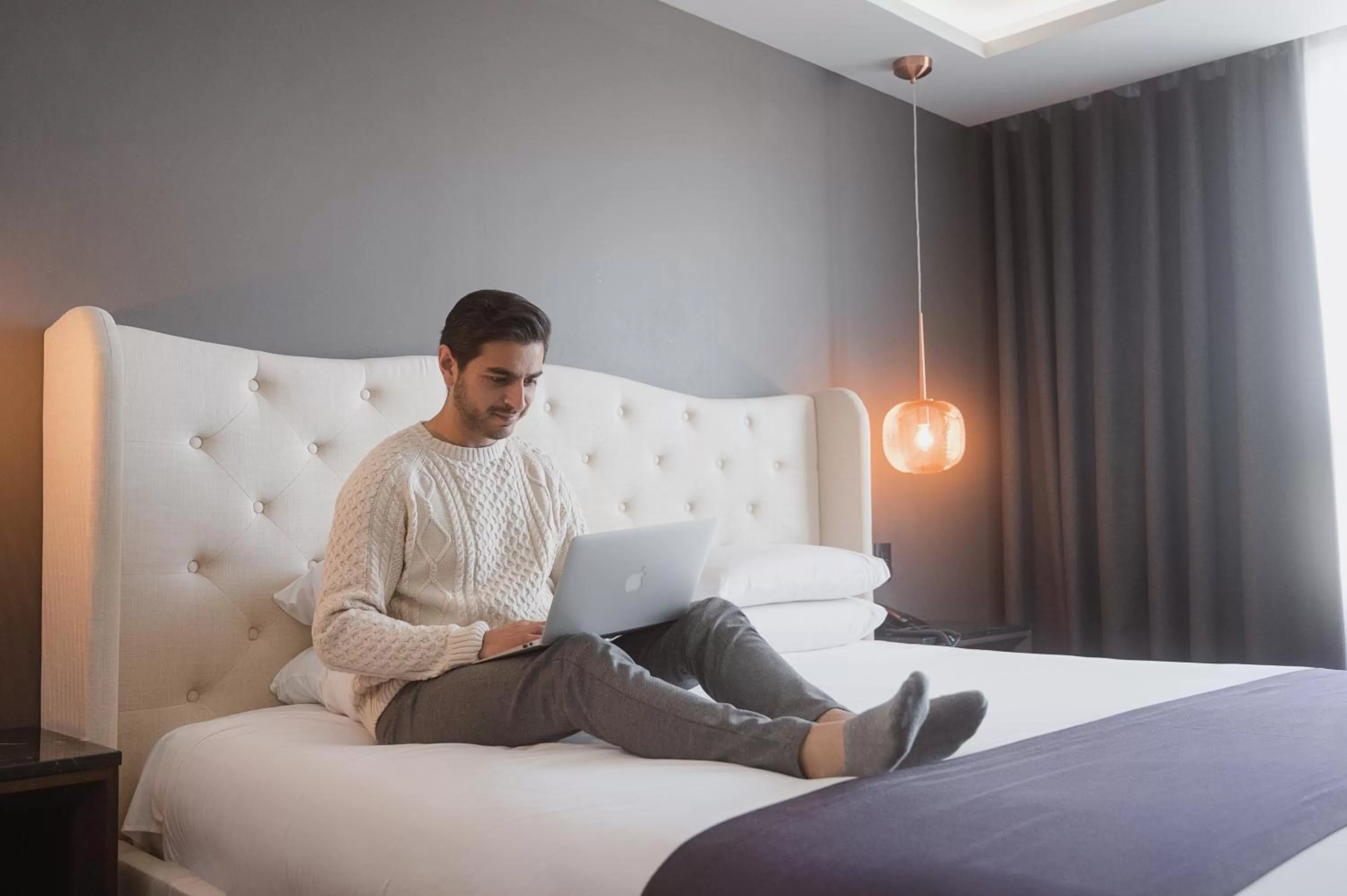 Bedroom, Bed in Casa Basalto
