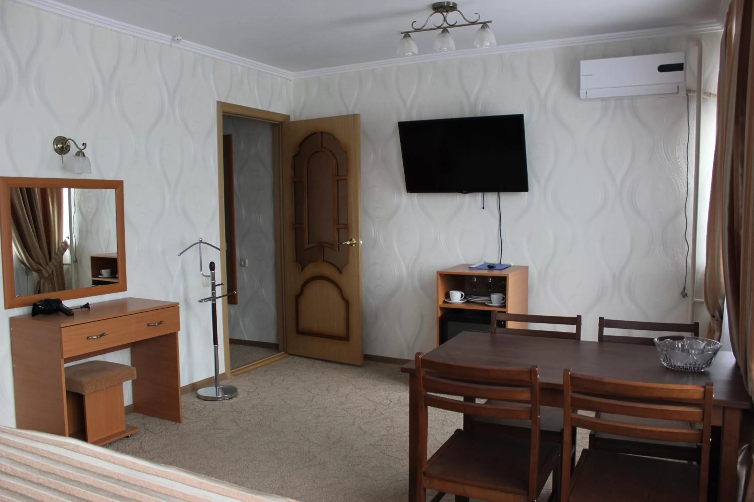 Decorative detail, TV/Entertainment Center in Ust-Kamenogorsk Hotel