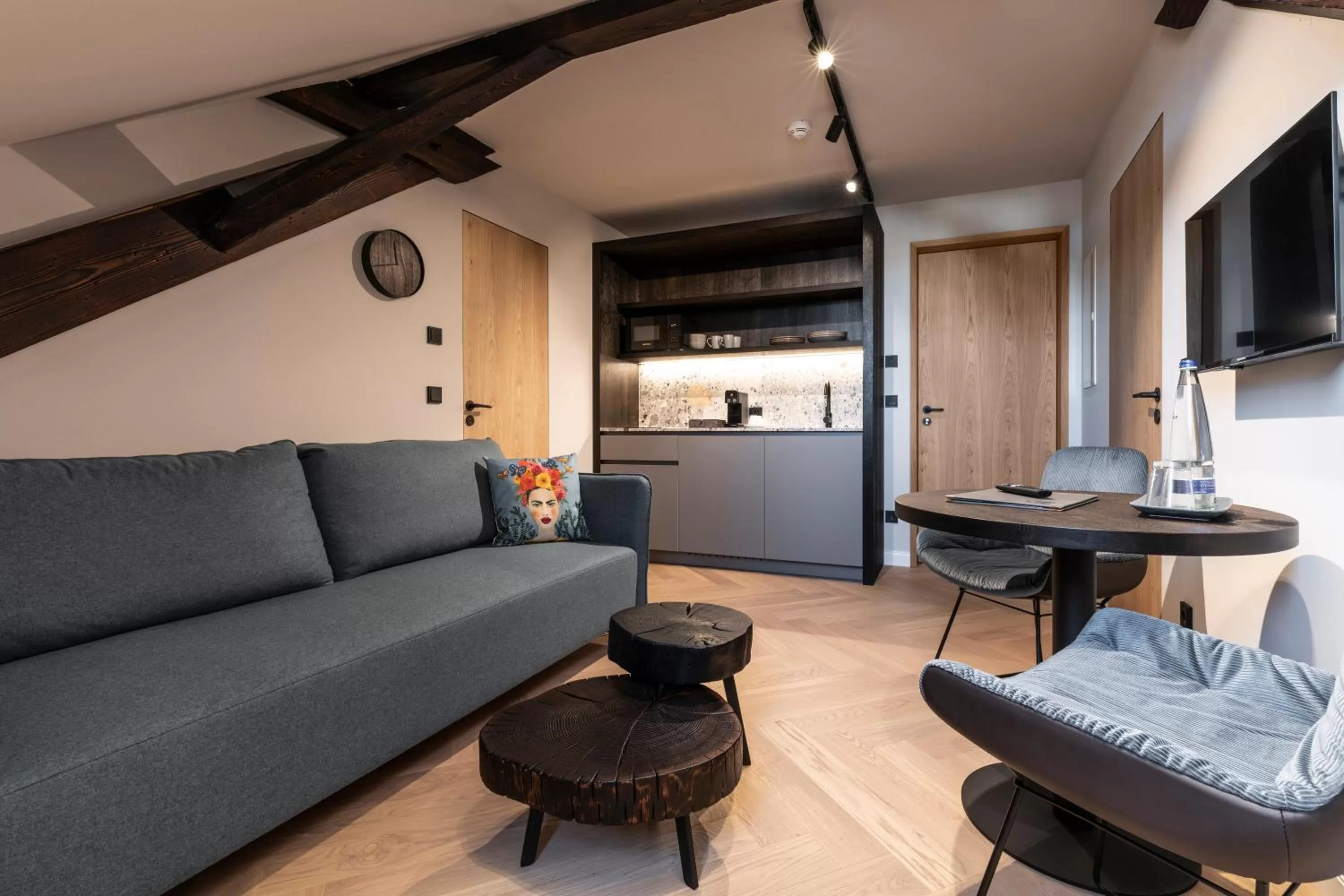 Kitchen or kitchenette in Wailtl Hotel