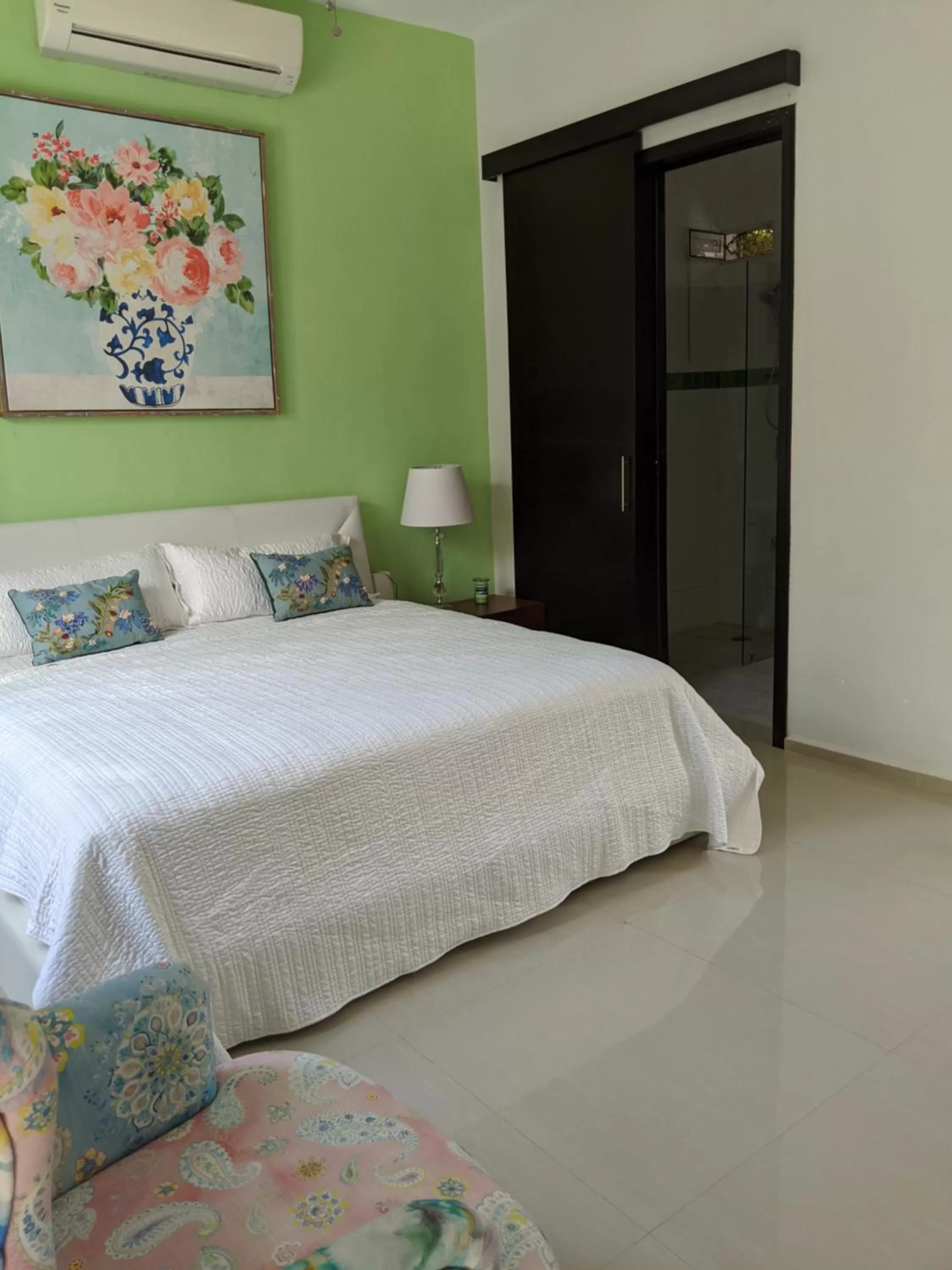 Bed in Casa Xcanatun