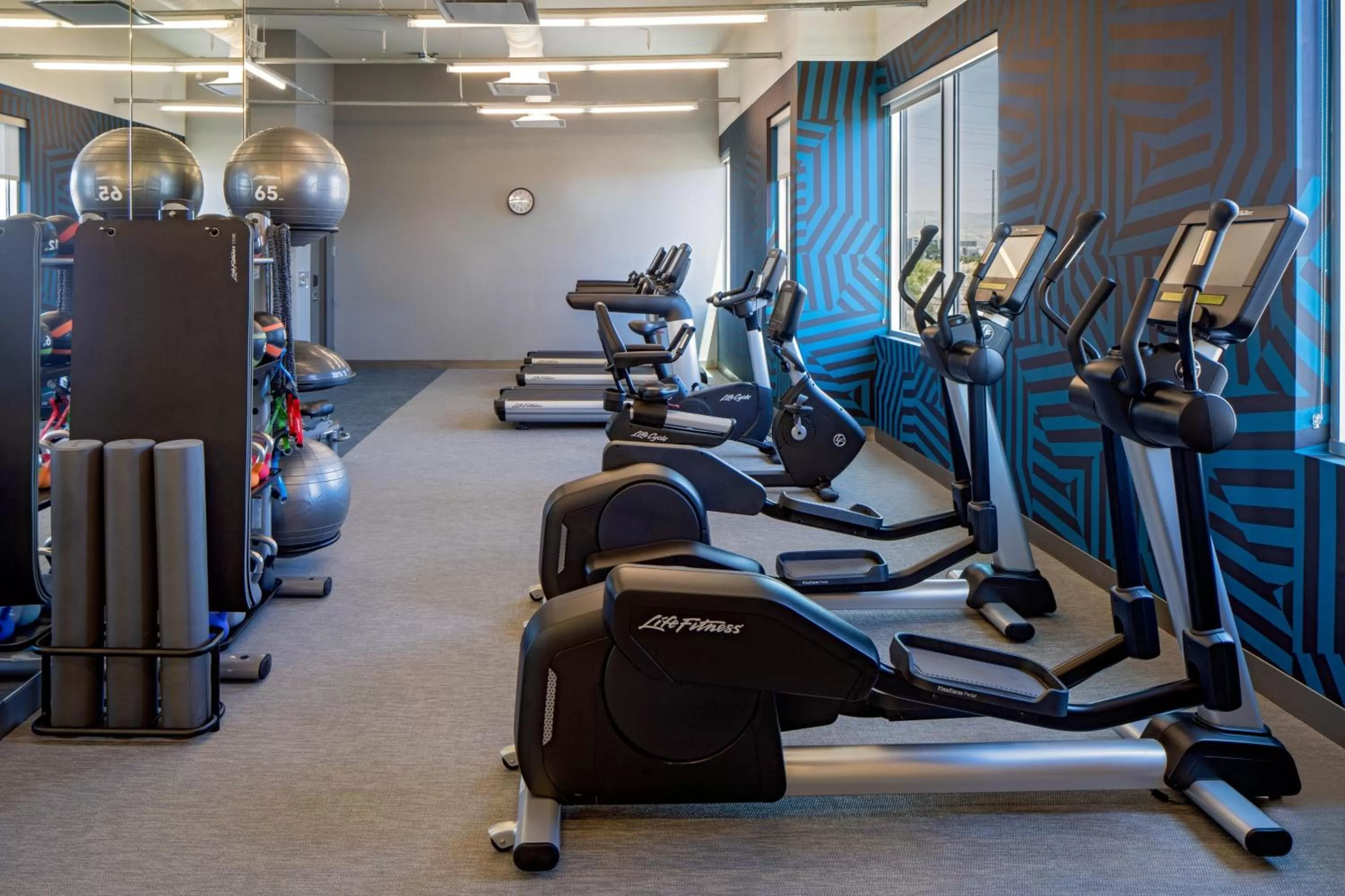 Fitness centre/facilities in Aloft Santa Clara - San Jose North