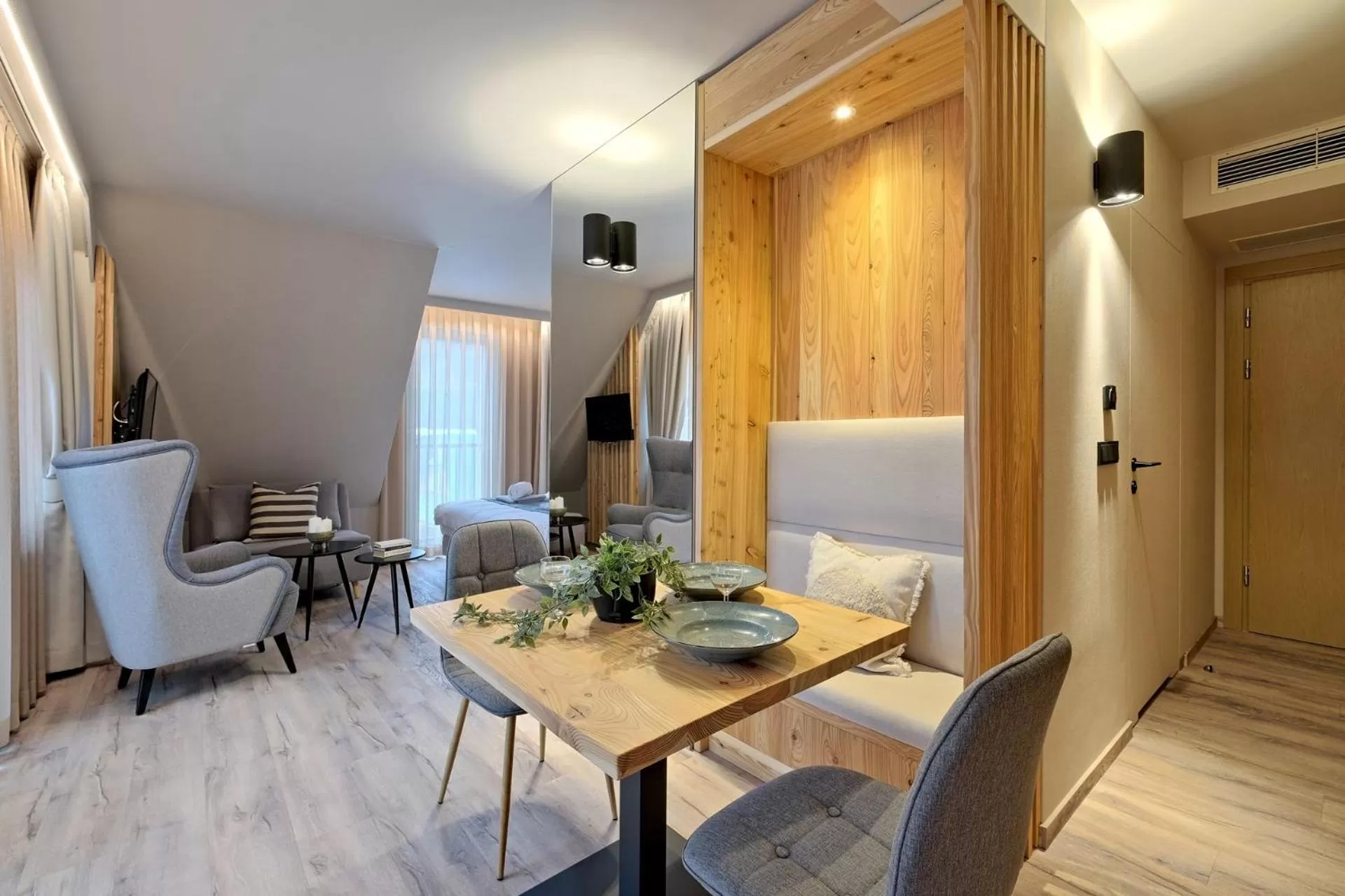 Living room in Harda House Friends & Spa