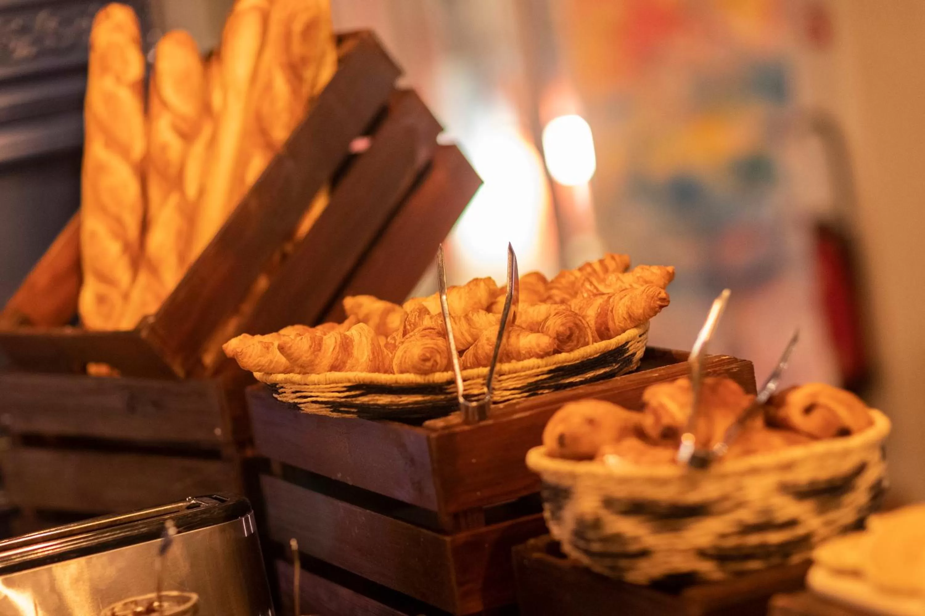 Buffet breakfast in Mercure Château de Fontainebleau