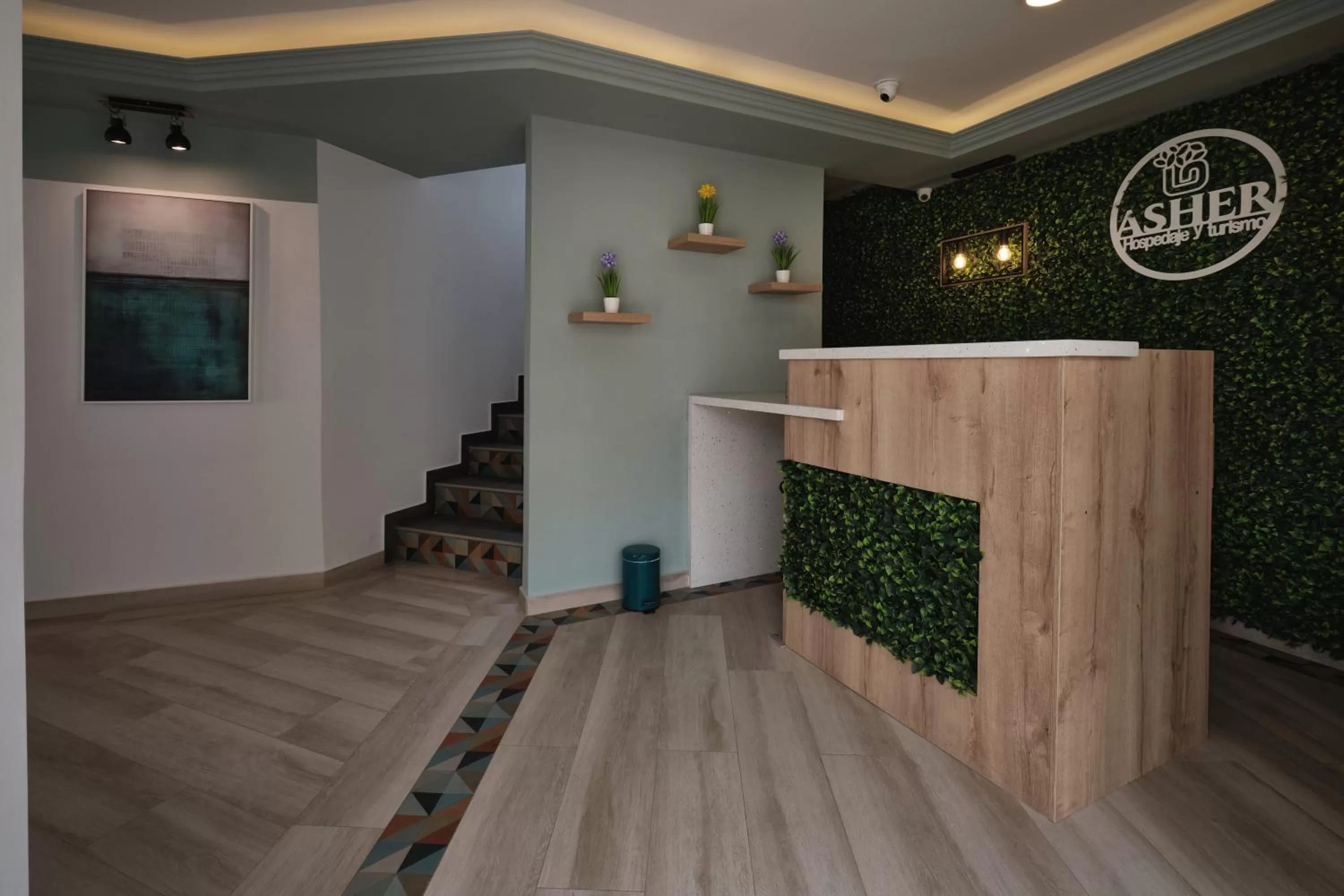 Lobby or reception in Asher Hospedaje y Turismo