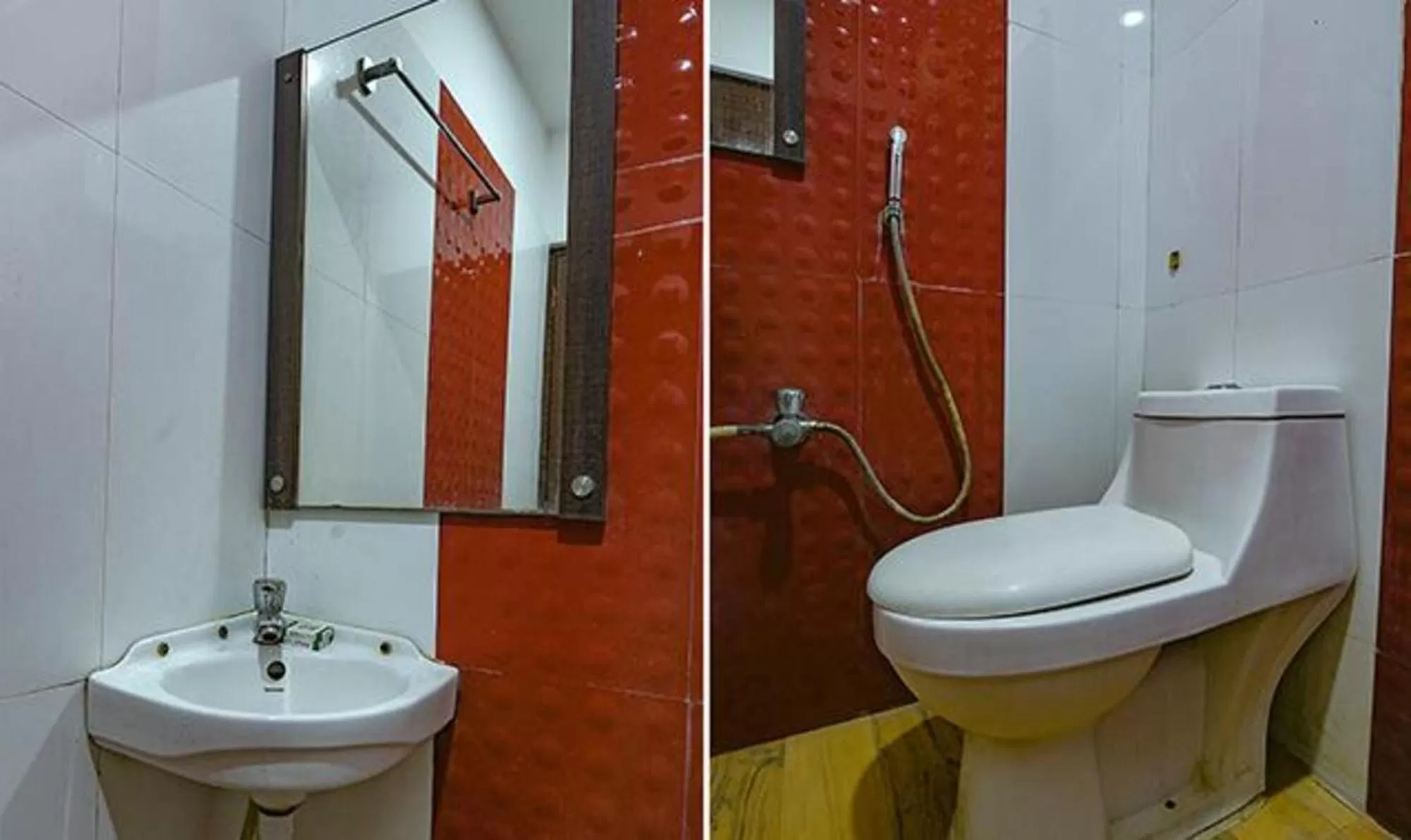 Bathroom in Fab Express Lloyd's Inn - Near Kodambakkam Railway Station