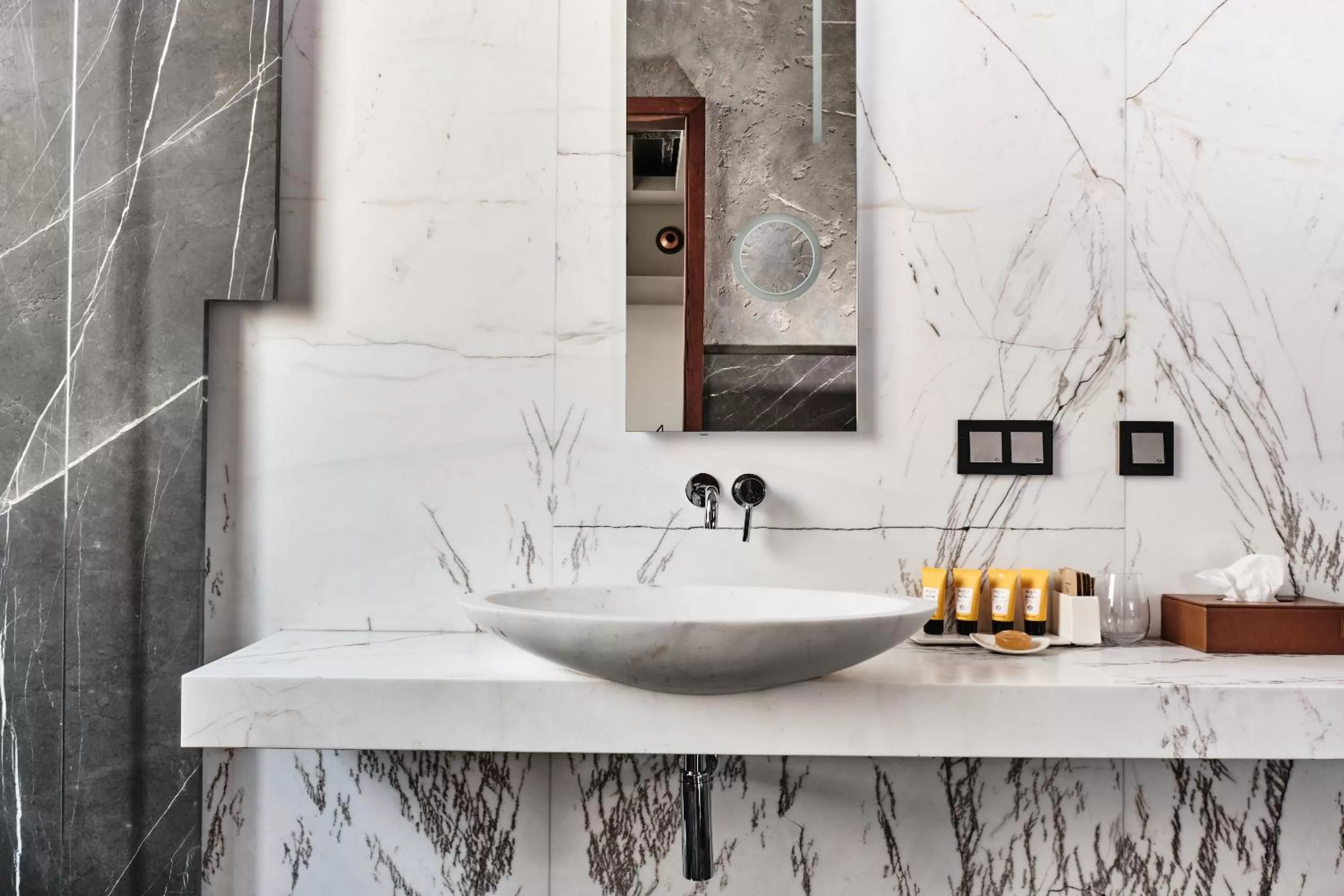 Bathroom in Hotel Warszawa